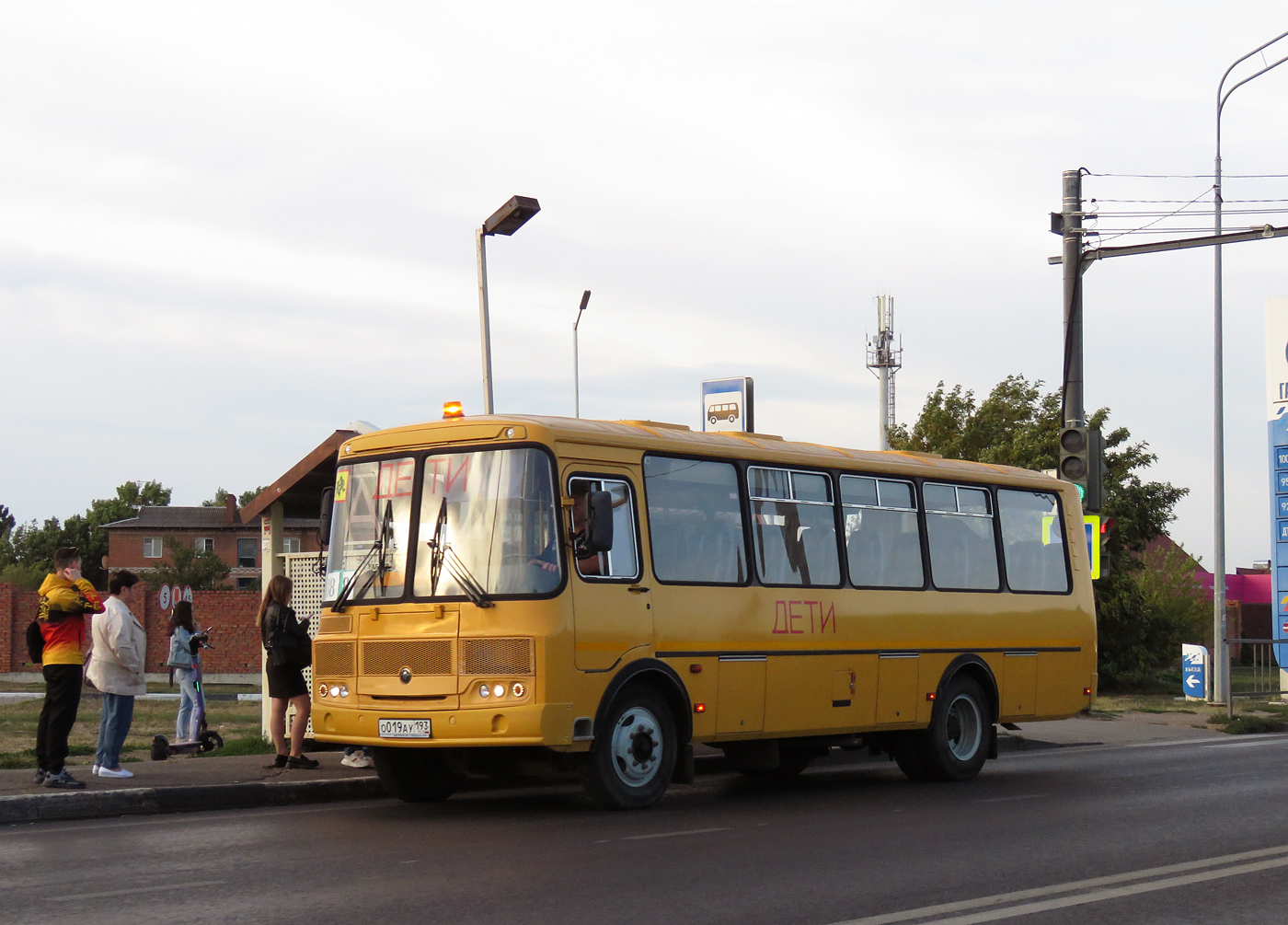 Краснодарский край, ПАЗ-423470-04 № О 019 АУ 193