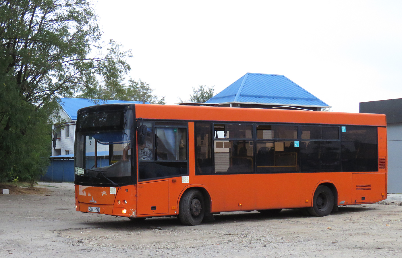 Краснодарский край, МАЗ-206.086 № Н 986 ХР 123