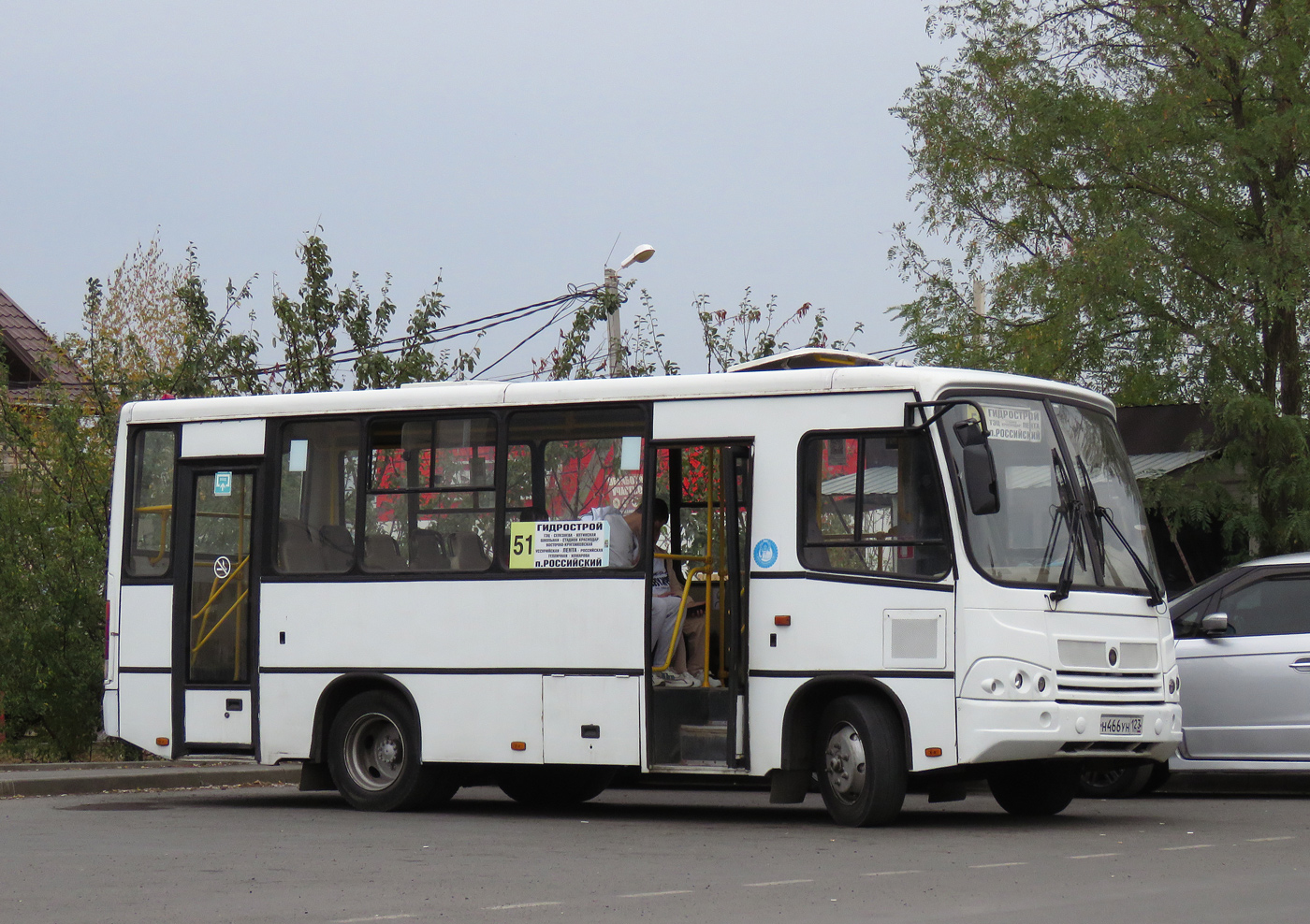 Краснодарский край, ПАЗ-320402-03 № Н 466 УН 123