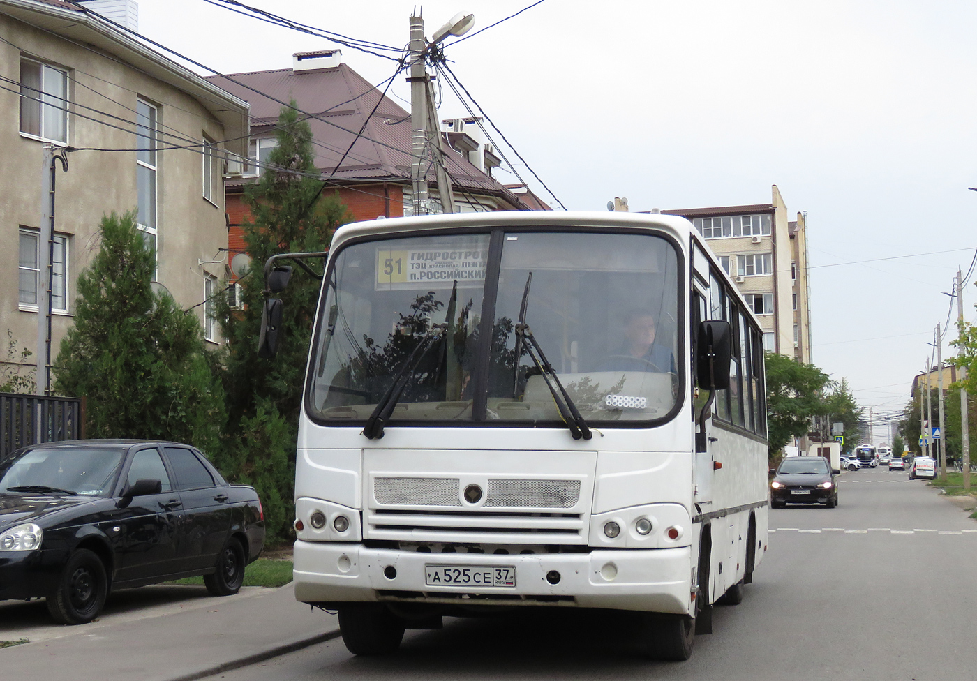 Краснодарский край, ПАЗ-320402-05 № А 525 СЕ 37