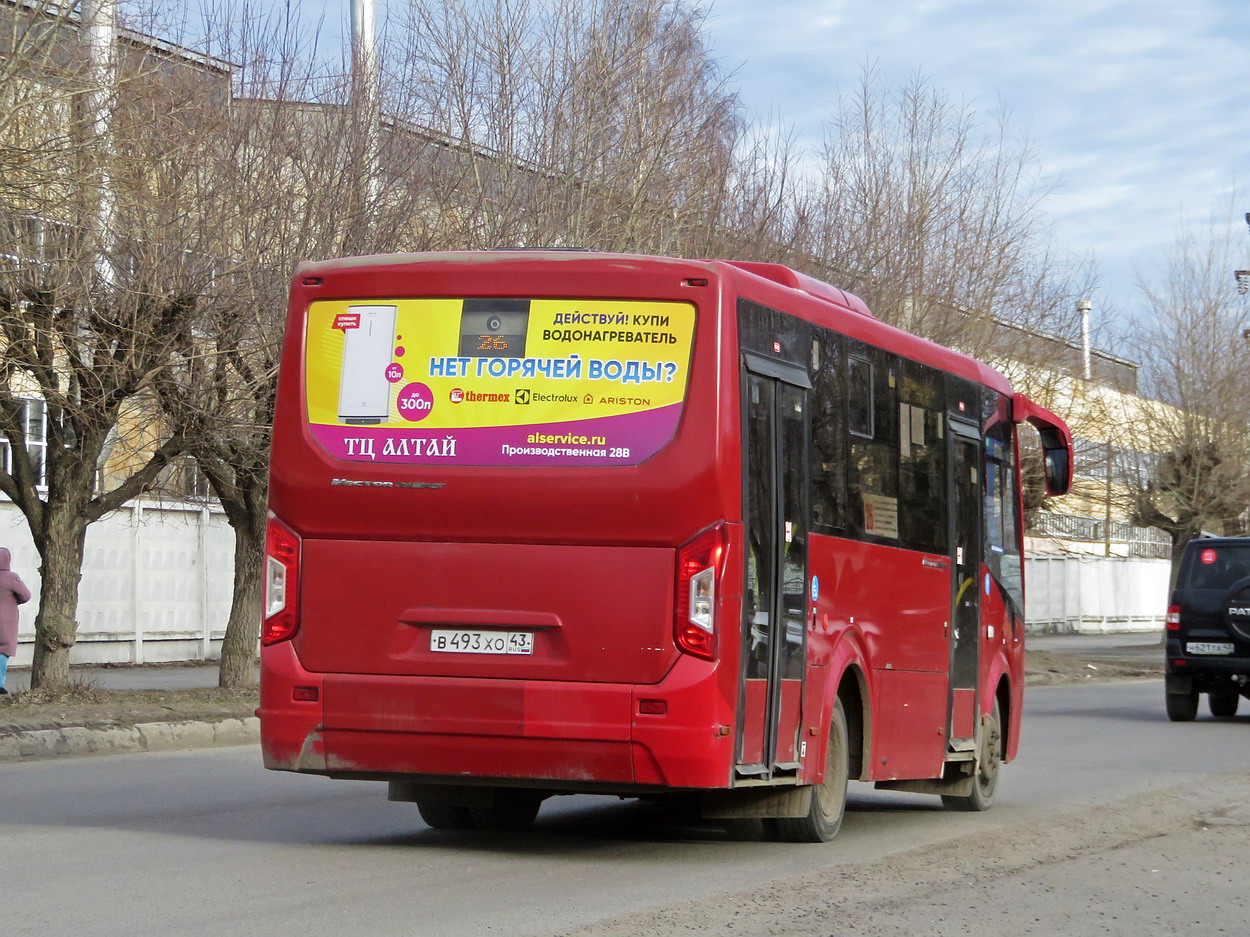 Кировская область, ПАЗ-320435-04 "Vector Next" № В 493 ХО 43