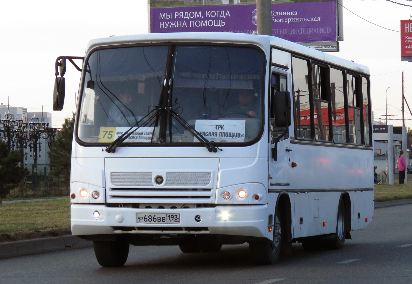Краснодарский край, ПАЗ-320402-05 № Р 686 ВВ 193