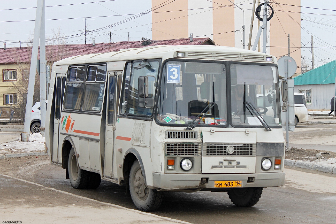 Саха (Якутия), ПАЗ-32054 № КМ 483 14