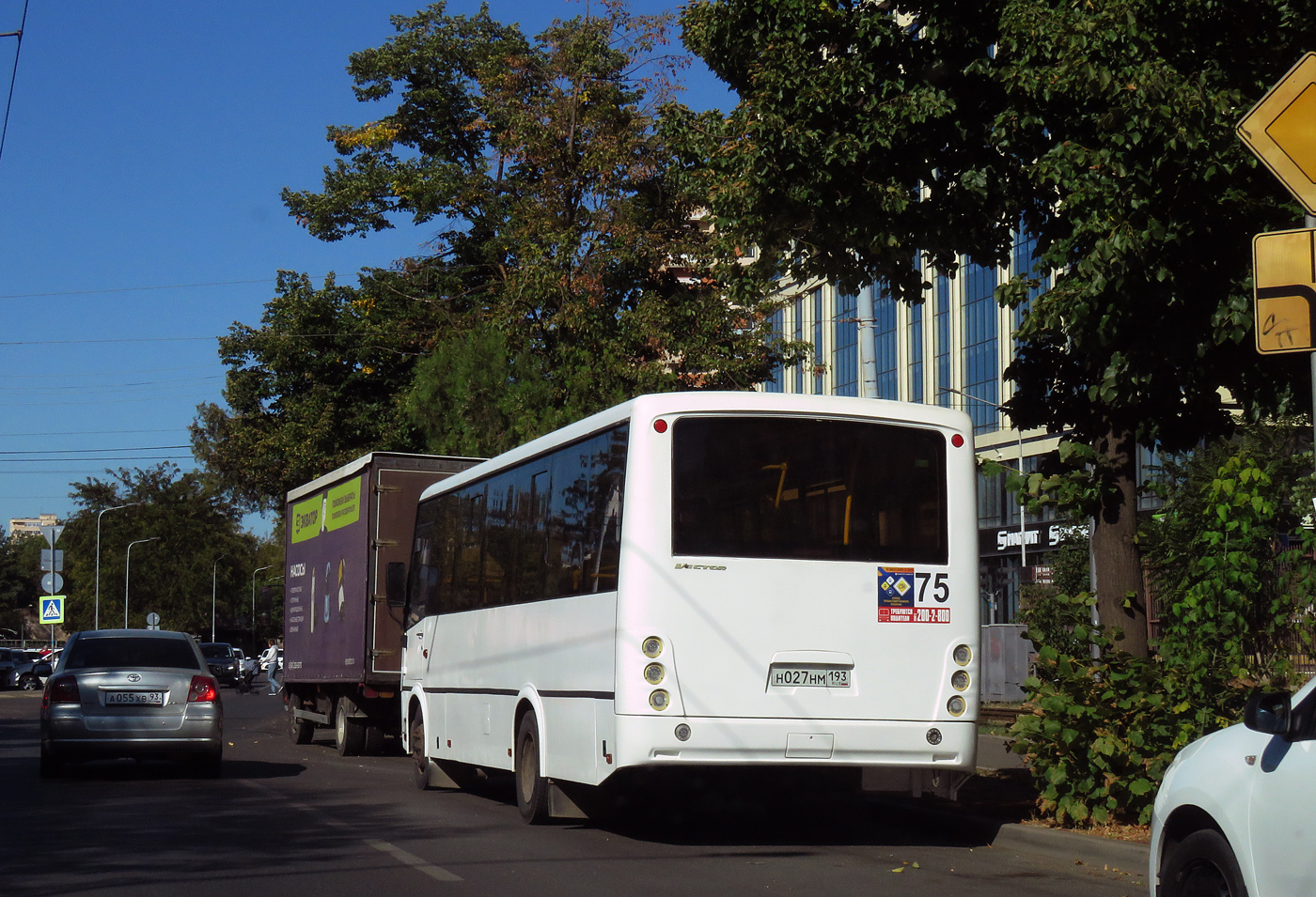 Краснодарский край, ПАЗ-320414-05 "Вектор" (1-2) № Н 027 НМ 193