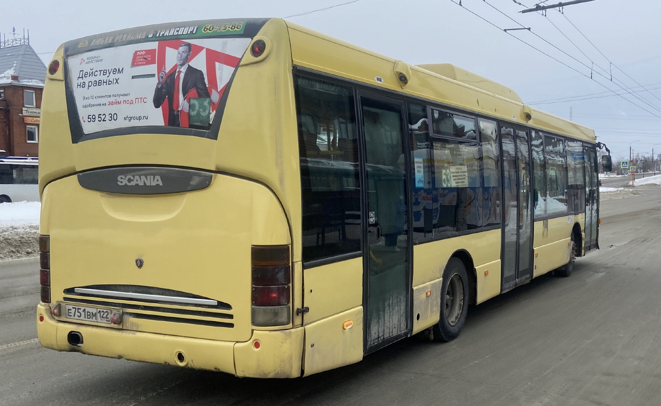 Алтайский край, Scania OmniLink I (Скания-Питер) № Е 751 ВМ 122