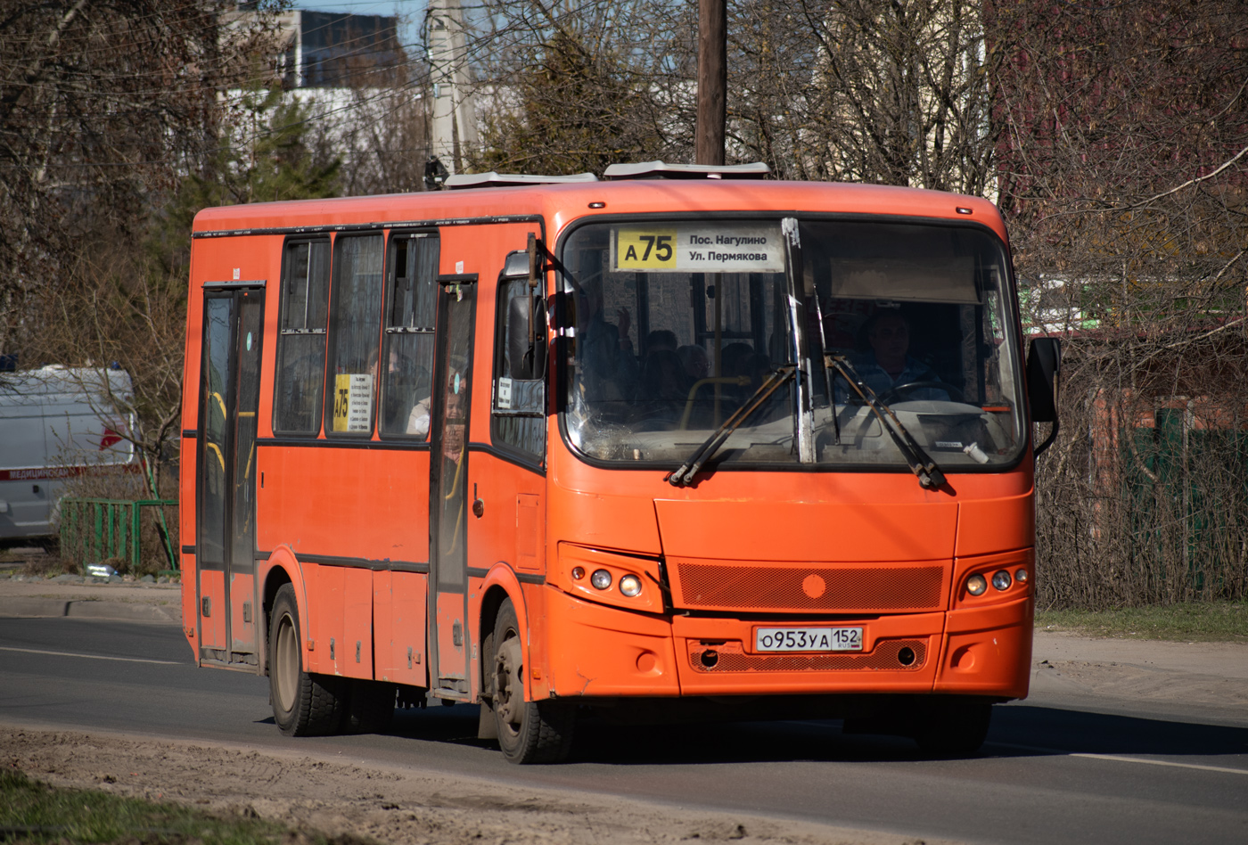 Нижегородская область, ПАЗ-320414-05 "Вектор" (1-2) № О 953 УА 152