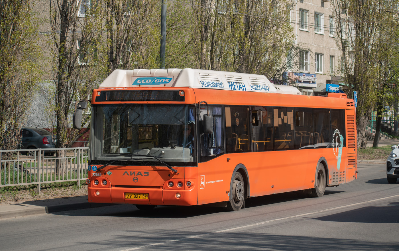Нижегородская область, ЛиАЗ-5292.67 (CNG) № 22580