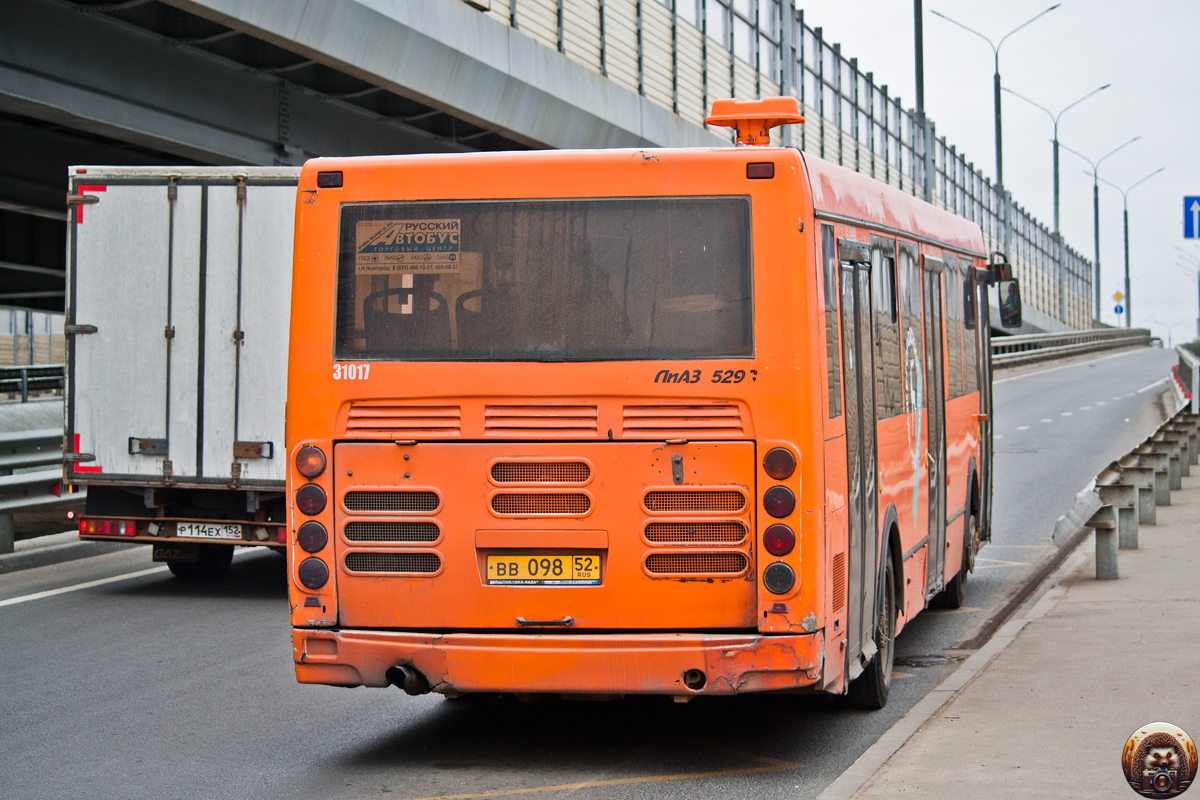 Нижегородская область, ЛиАЗ-5293.60 № 31017