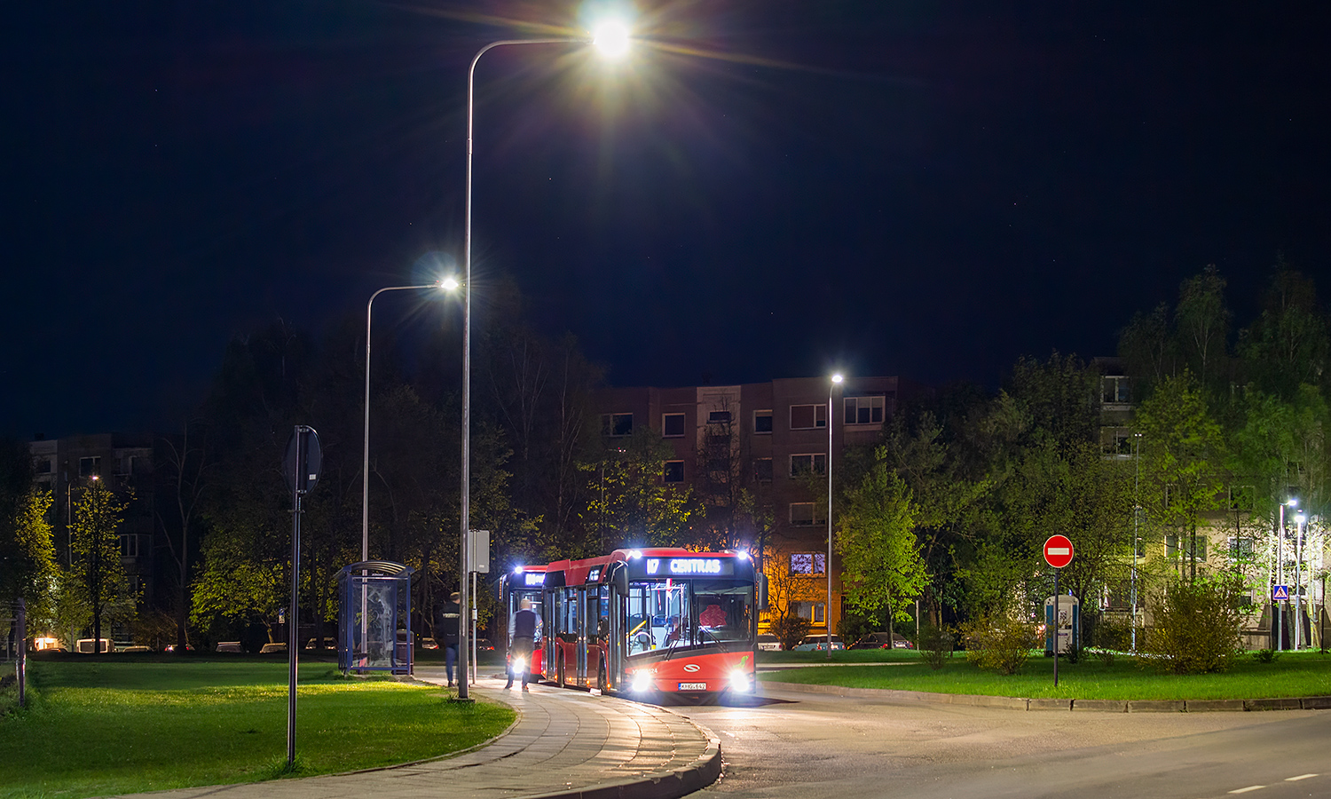 Литва, Solaris Urbino IV 12 № 3124; Литва — Конечные пункты, автобусные вокзалы