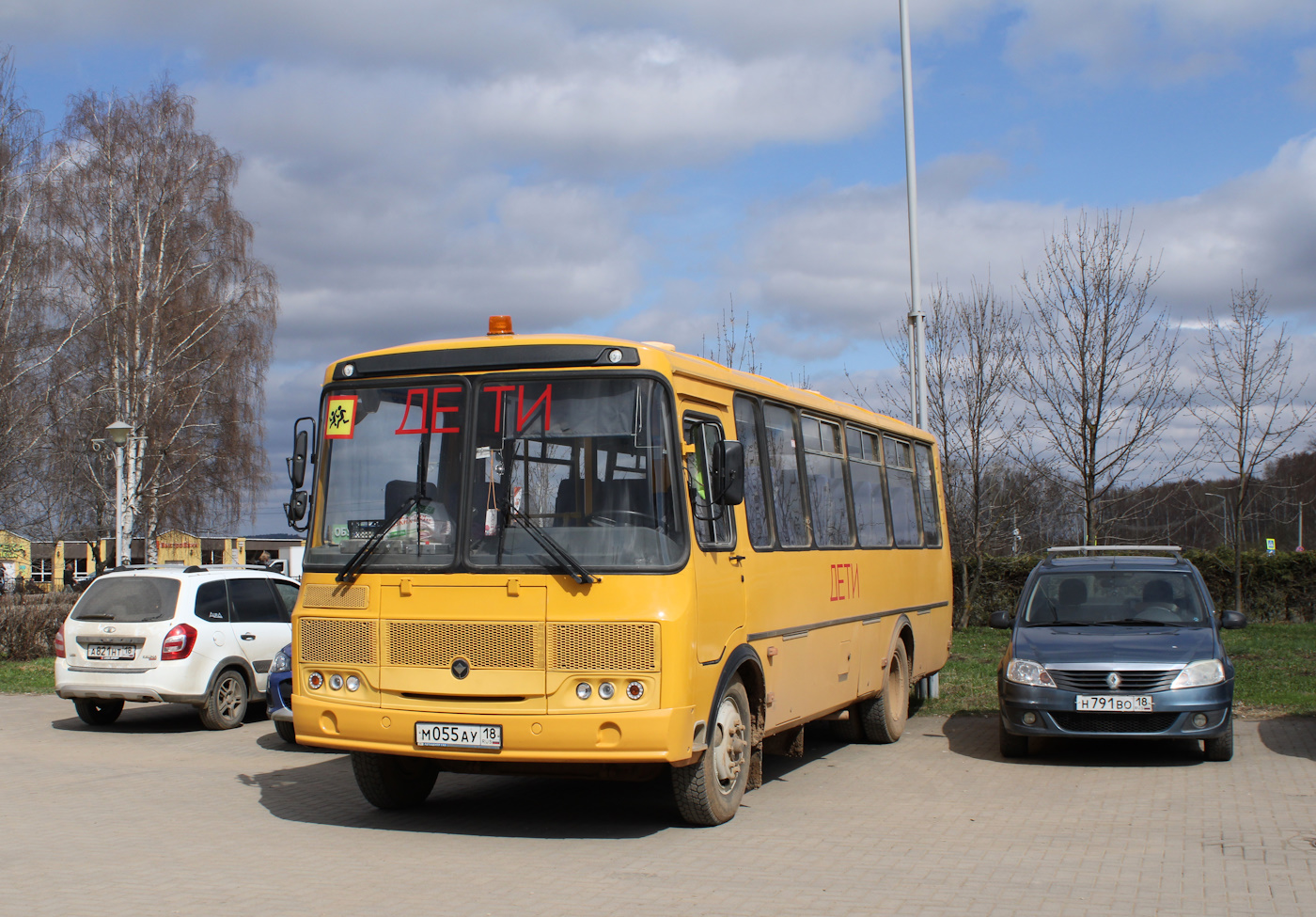 Удмуртия, ПАЗ-423470-04 № М 055 АУ 18