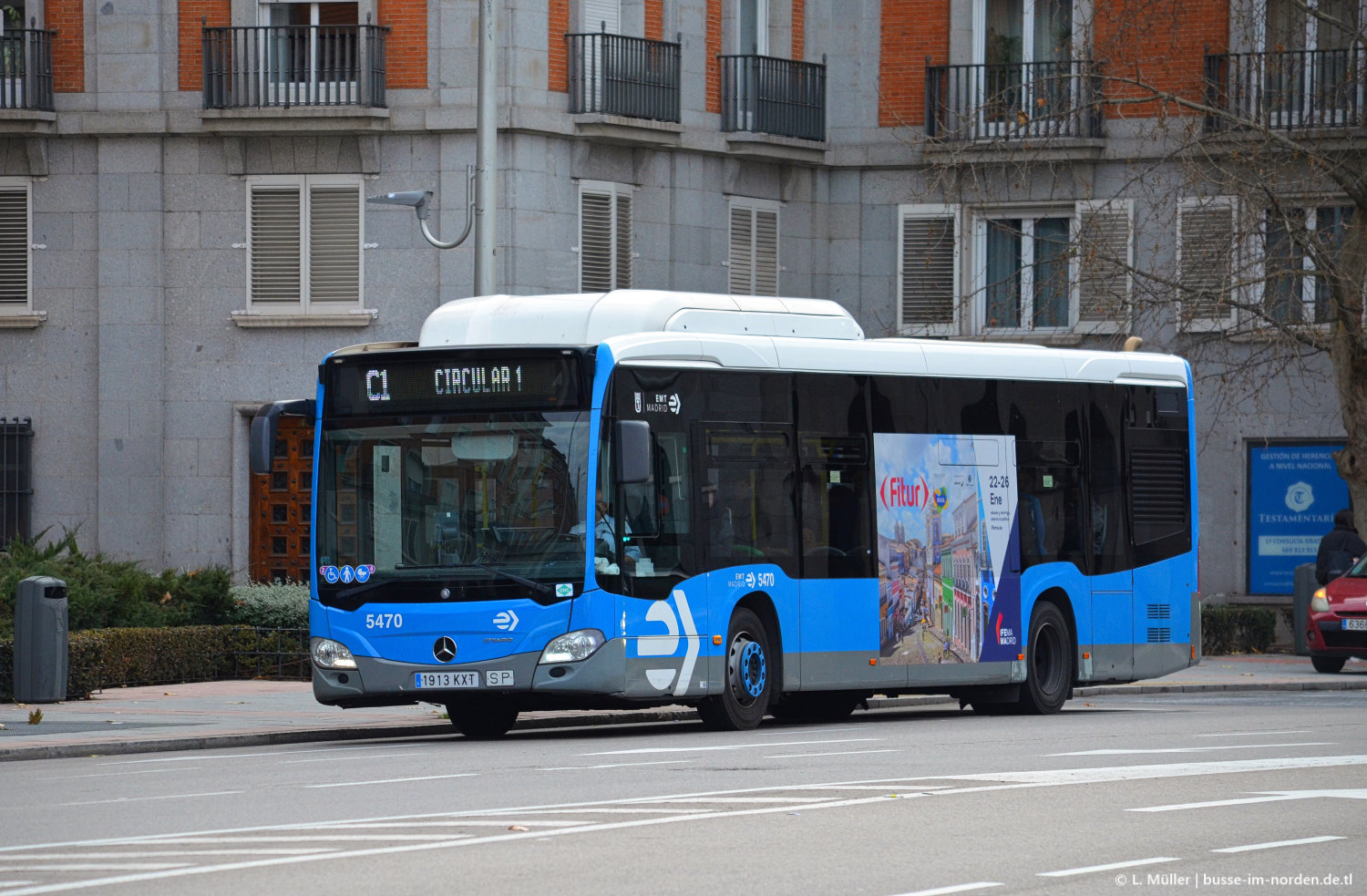 Испания, Mercedes-Benz Citaro C2 NGT № 5470