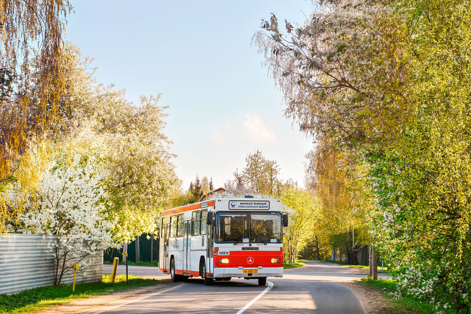 Москва, Mercedes-Benz O325 № 160019