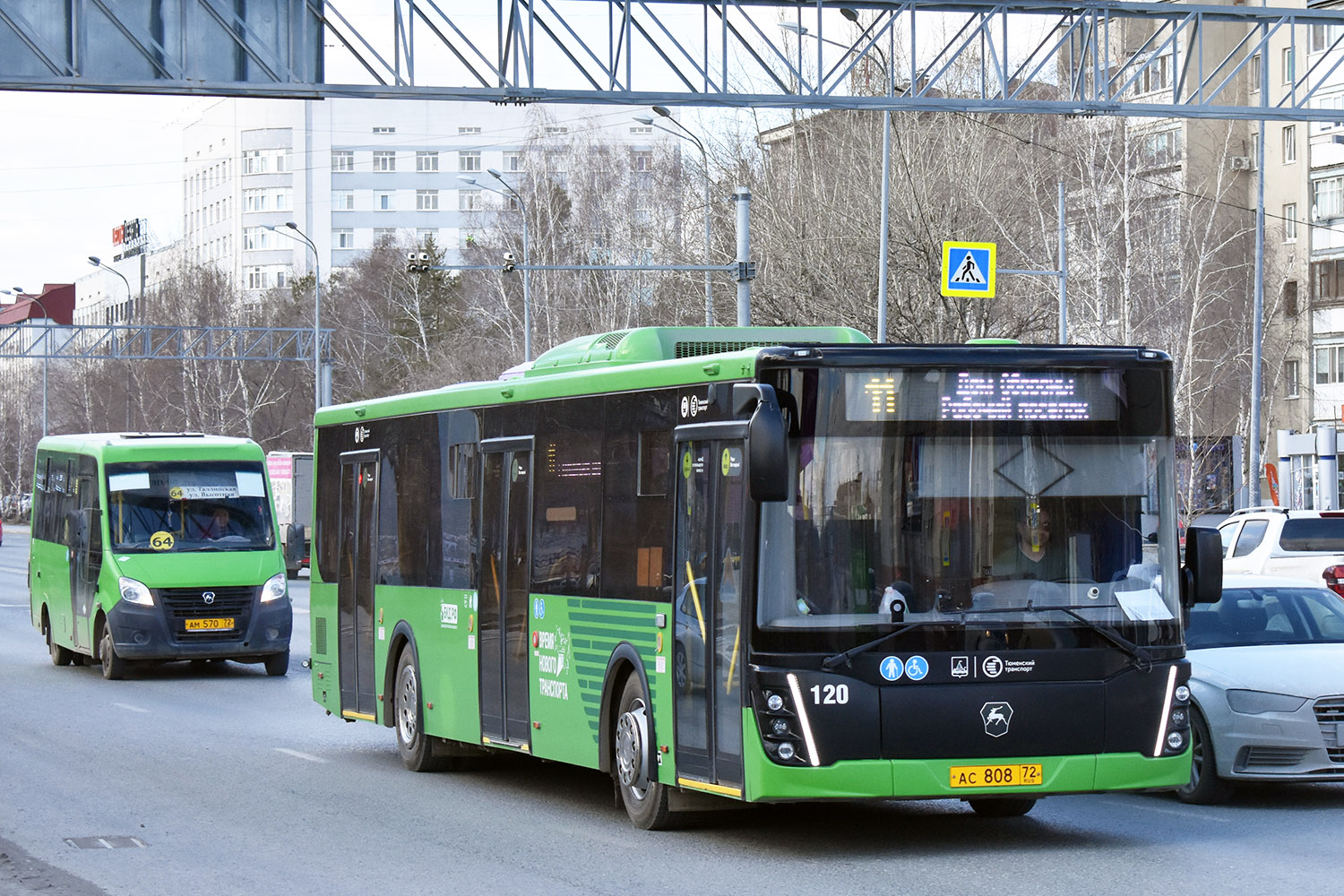 Тюменская область, ГАЗ-A64R45 Next № АМ 570 72; Тюменская область, ЛиАЗ-5292.65 № 120