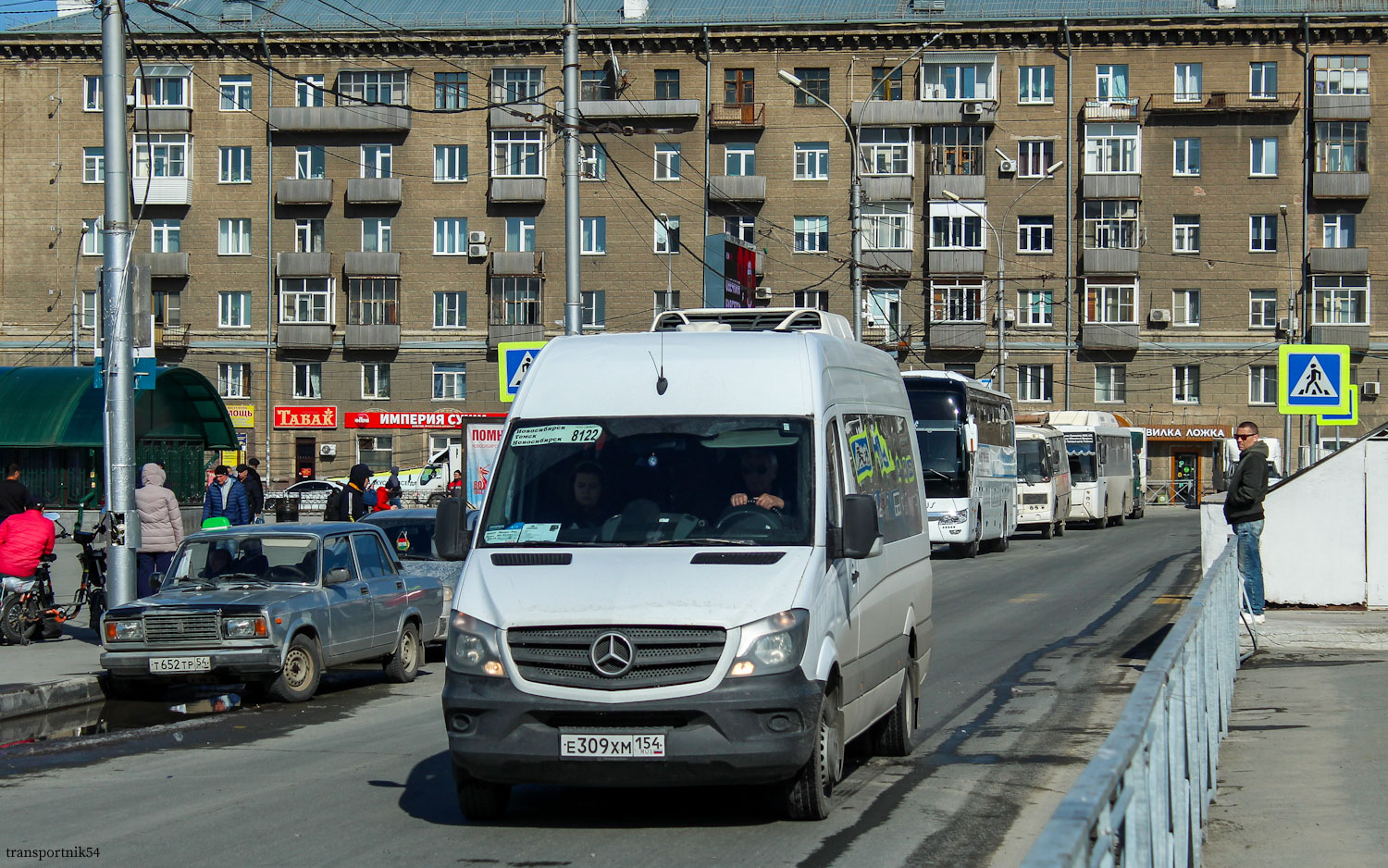 Новосибирская область, Луидор-223602 (MB Sprinter) № Е 309 ХМ 154