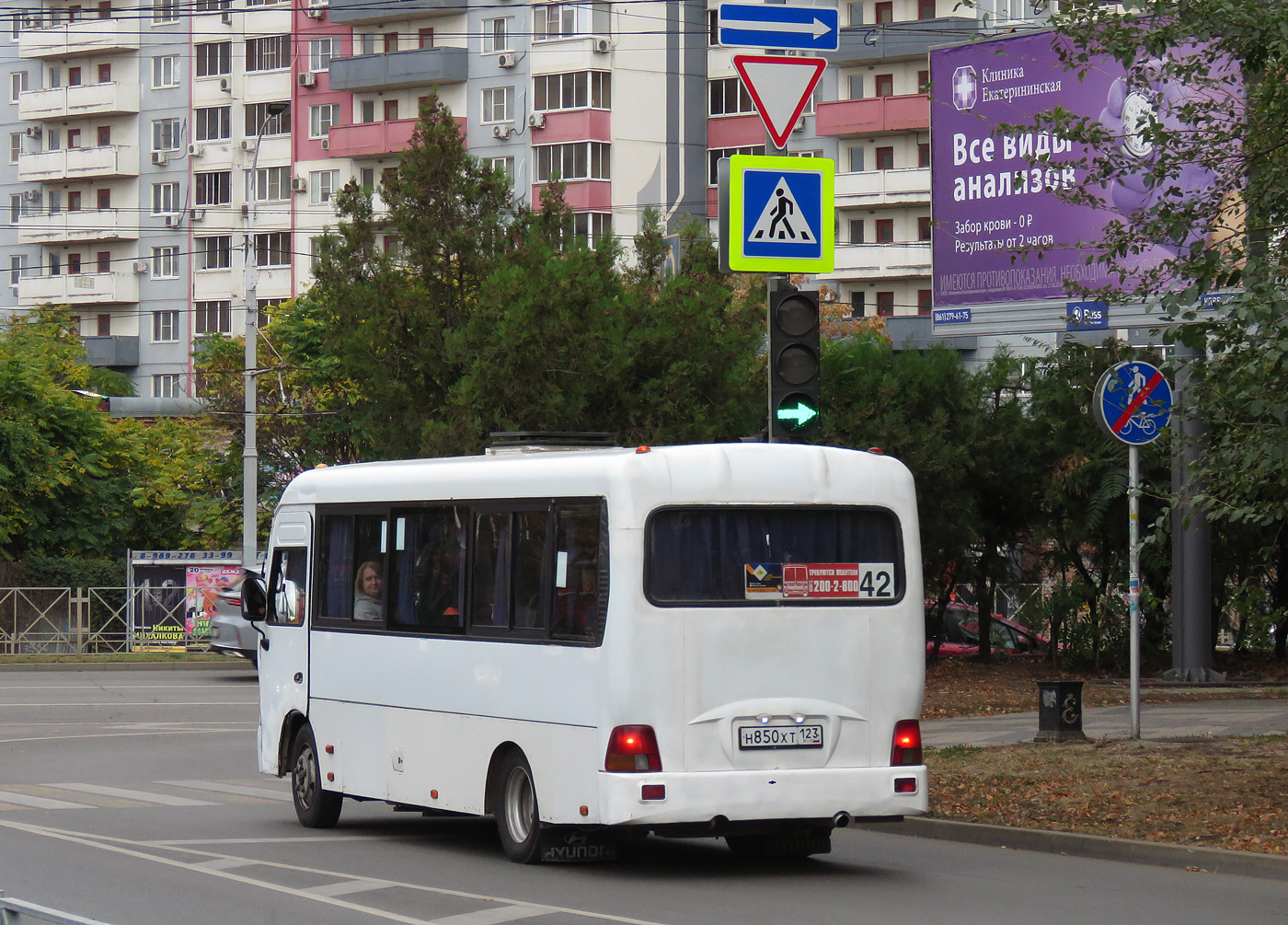 Краснодарский край, Hyundai County LWB C09 (ТагАЗ) № Н 850 ХТ 123