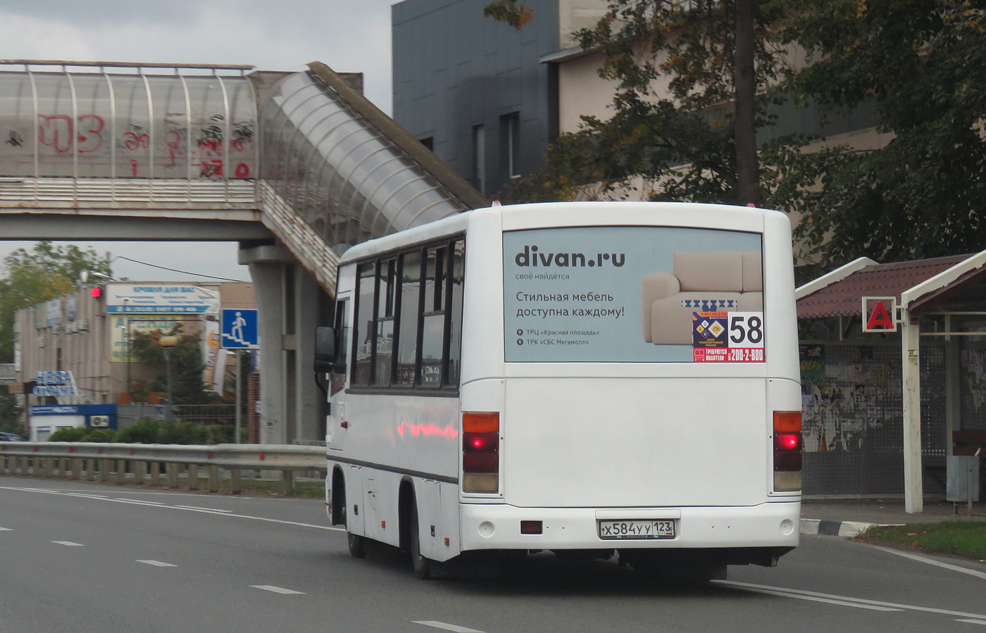Краснодарский край, ПАЗ-320402-03 № Х 584 УУ 123