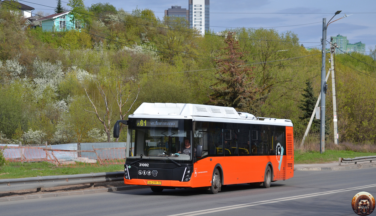 Нижегородская область, ЛиАЗ-5292.67 (CNG) № 31092