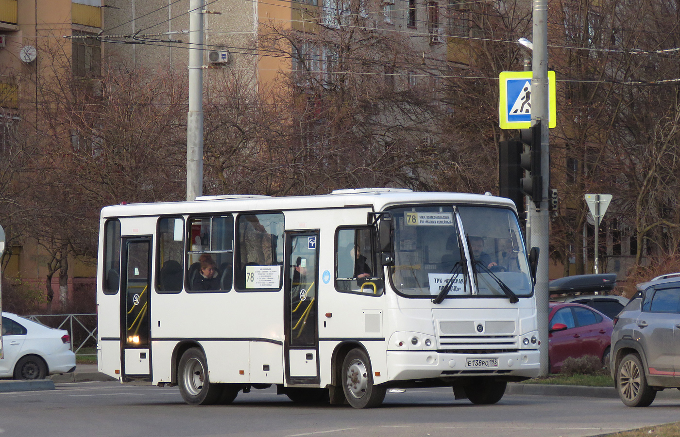 Краснодарский край, ПАЗ-320402-05 № Е 138 РО 193