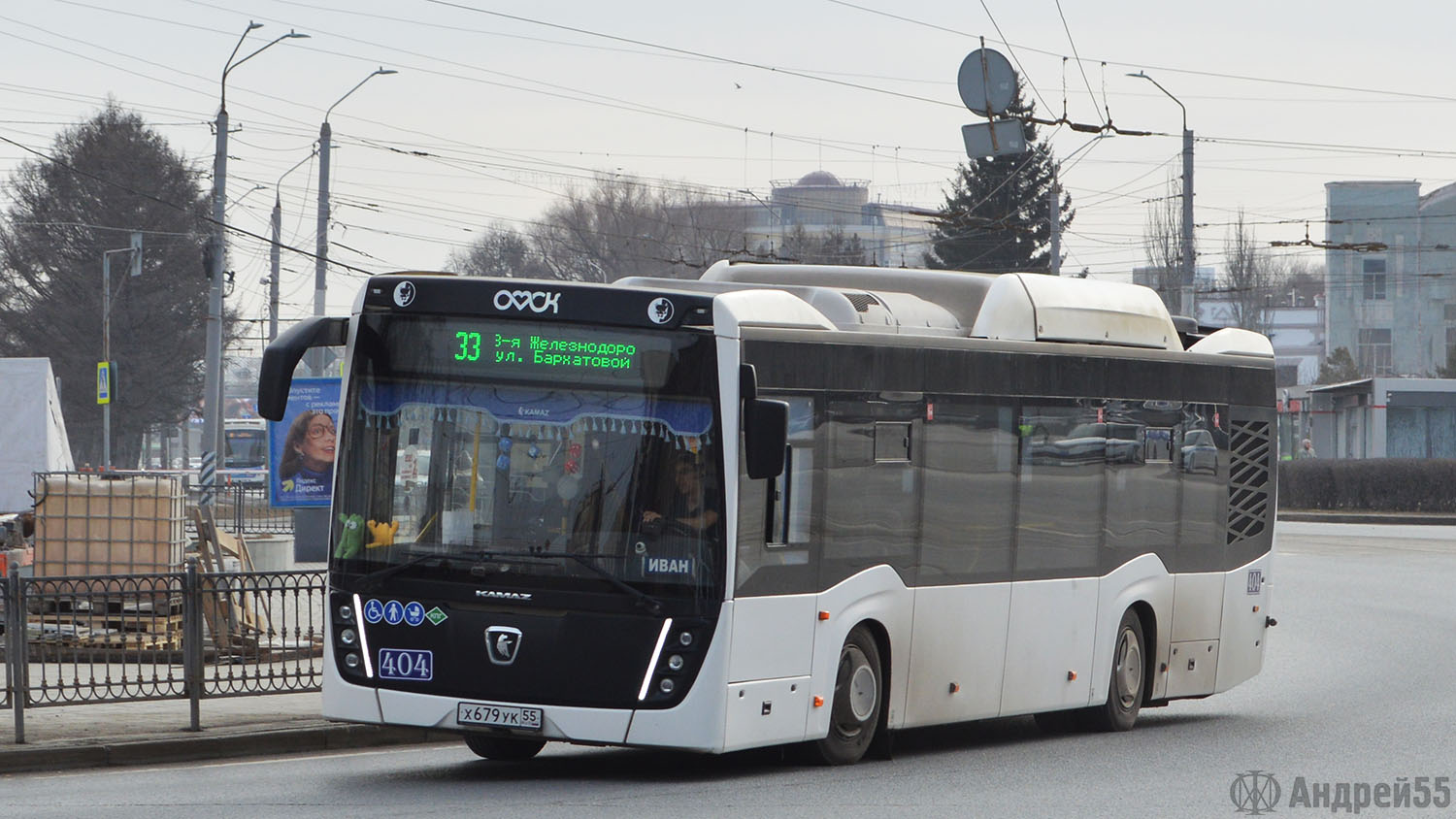 Омская область, НефАЗ-5299-40-57 (CNG) № 404