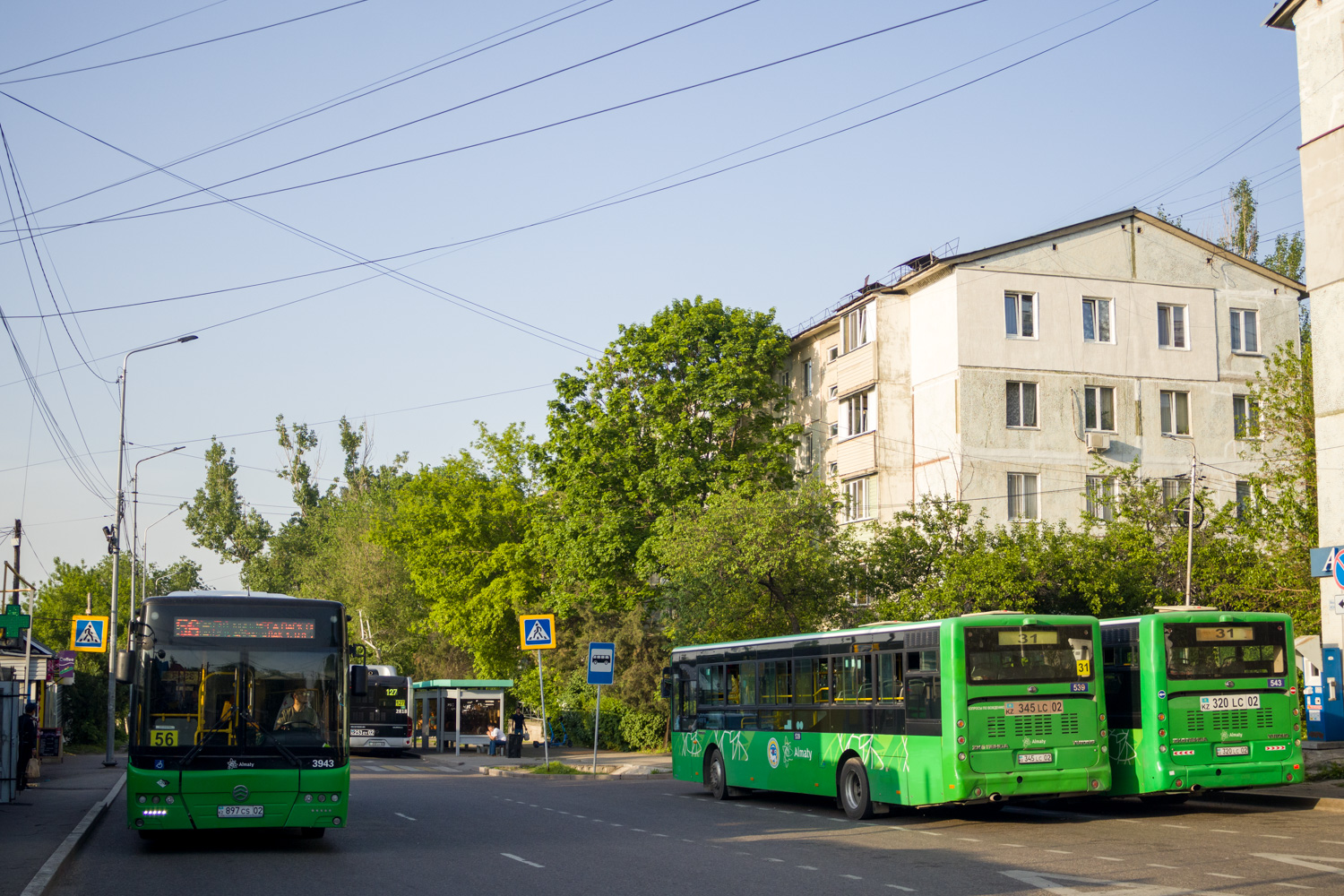 Алматы — Конечные остановки
