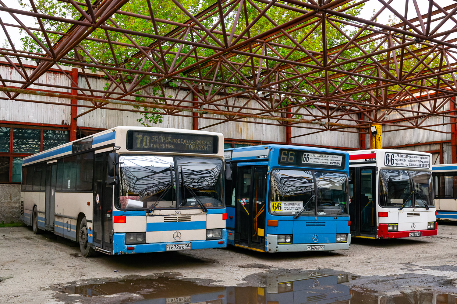 Пензенская область, Mercedes-Benz O405N № Т 672 ВК 58