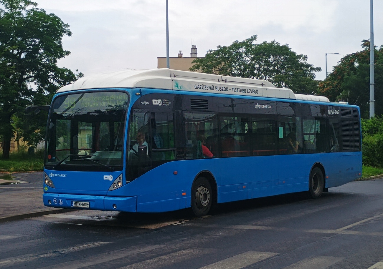 Венгрия, Van Hool New A330 CNG № MPW-606