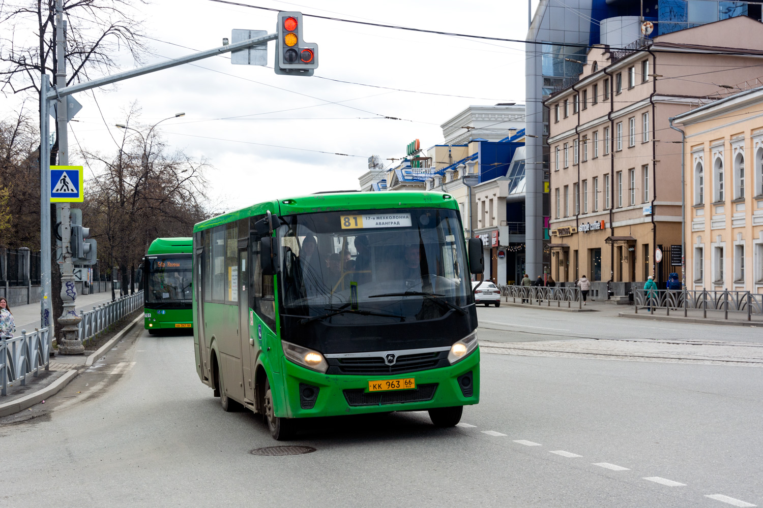 Свердловская область, ПАЗ-320405-04 "Vector Next" № КК 963 66
