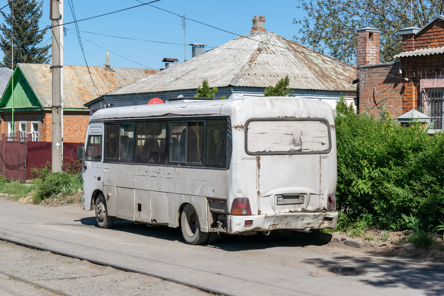 Ростовская область, Hyundai County LWB C09 (ТагАЗ) № У 080 АР 761