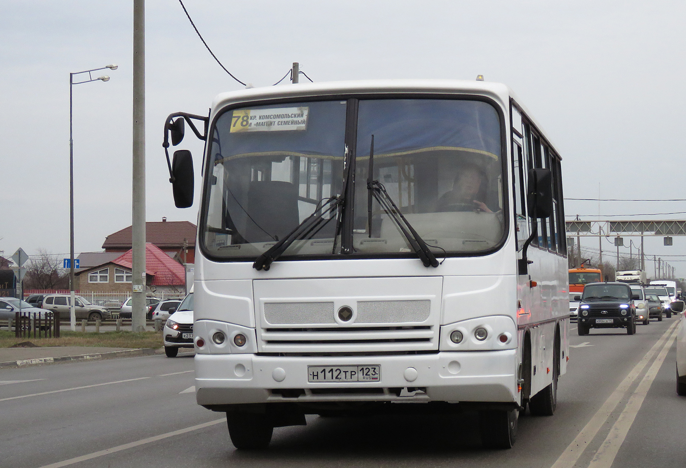Краснодарский край, ПАЗ-320402-05 № Н 112 ТР 123