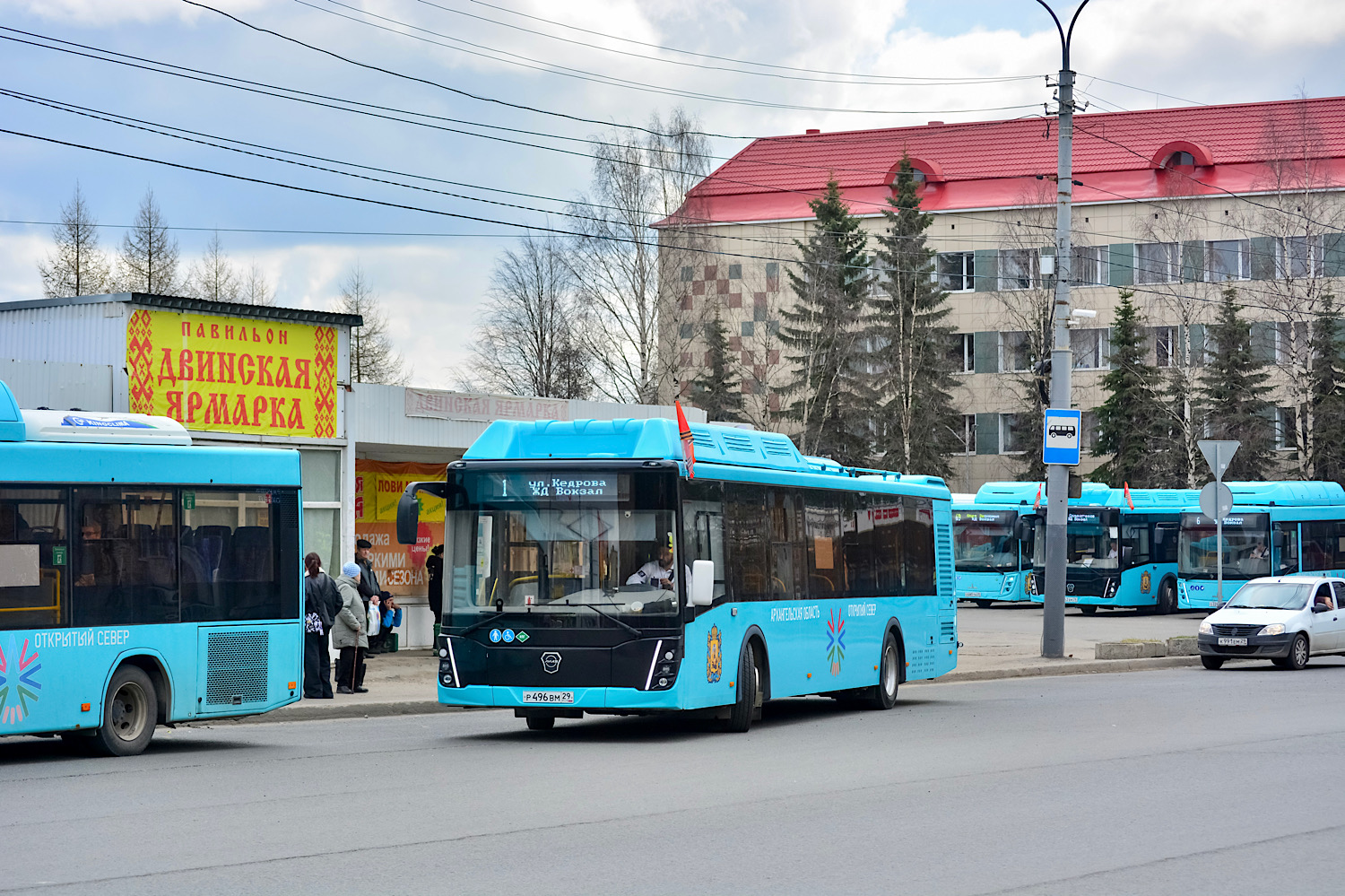 Архангельская область, ЛиАЗ-5292.67 (CNG) № Р 496 ВМ 29 Архангельская область, ЛиАЗ-5292.67 (CNG) № Р 496 ВМ 29