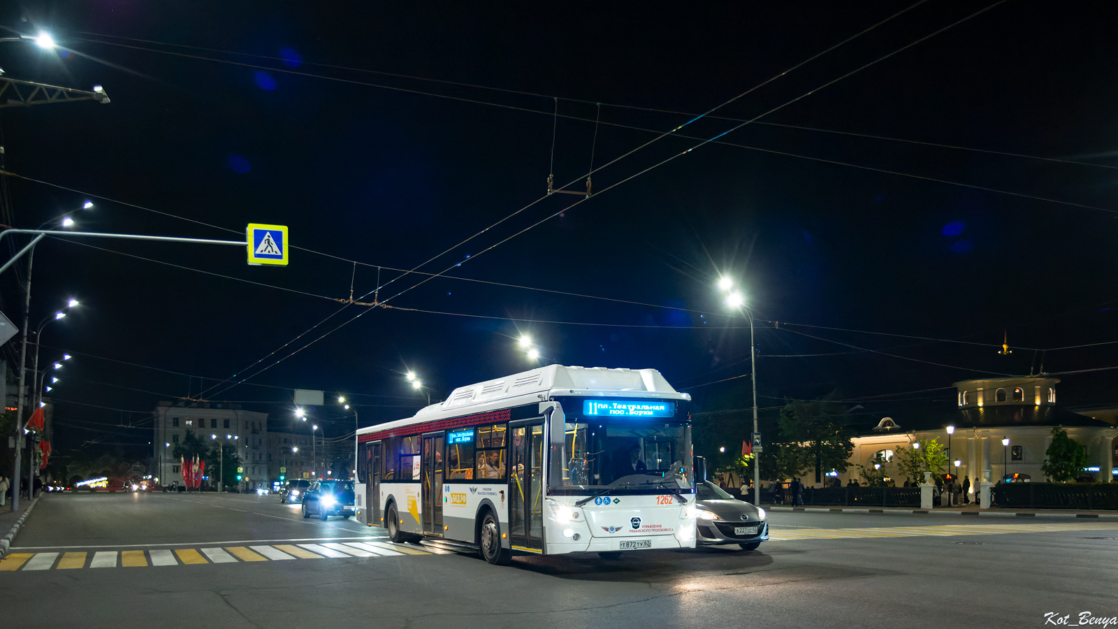 Рязанская область, ЛиАЗ-5292.67 (CNG) № 1262