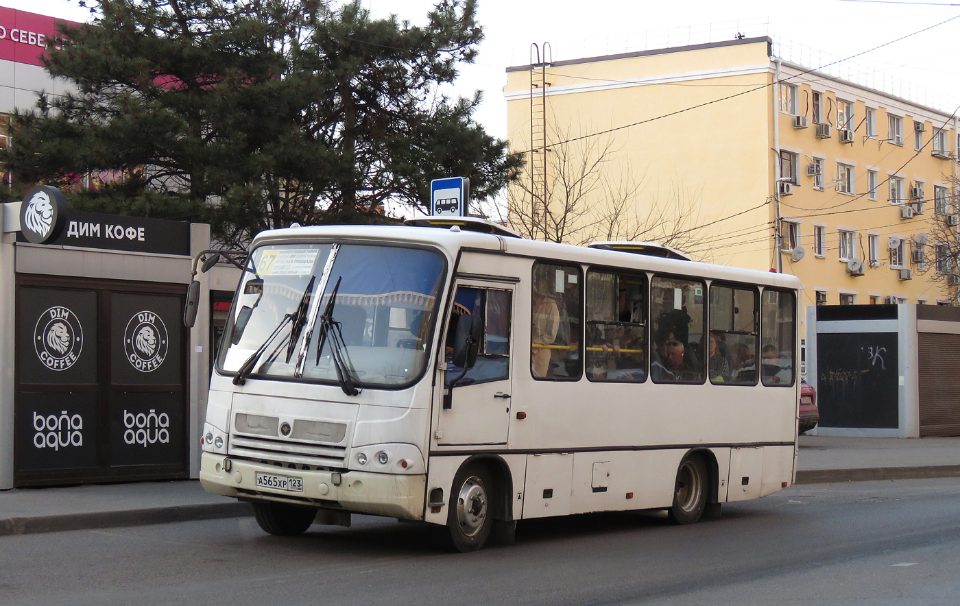 Краснодарский край, ПАЗ-320402-05 № А 565 ХР 123