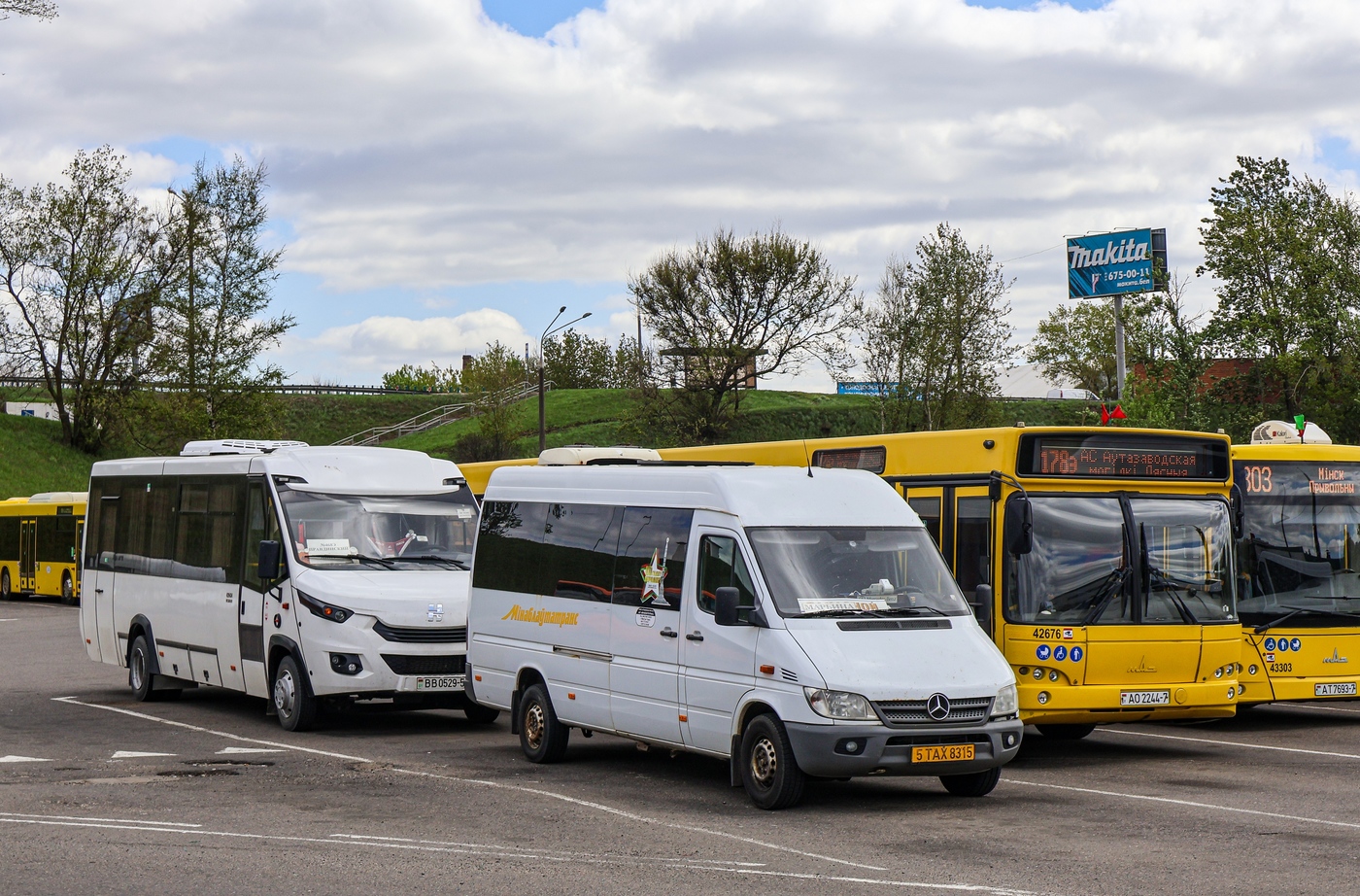Минская область, Юнилайн-3602 (MB Sprinter 311CDI) № 990887