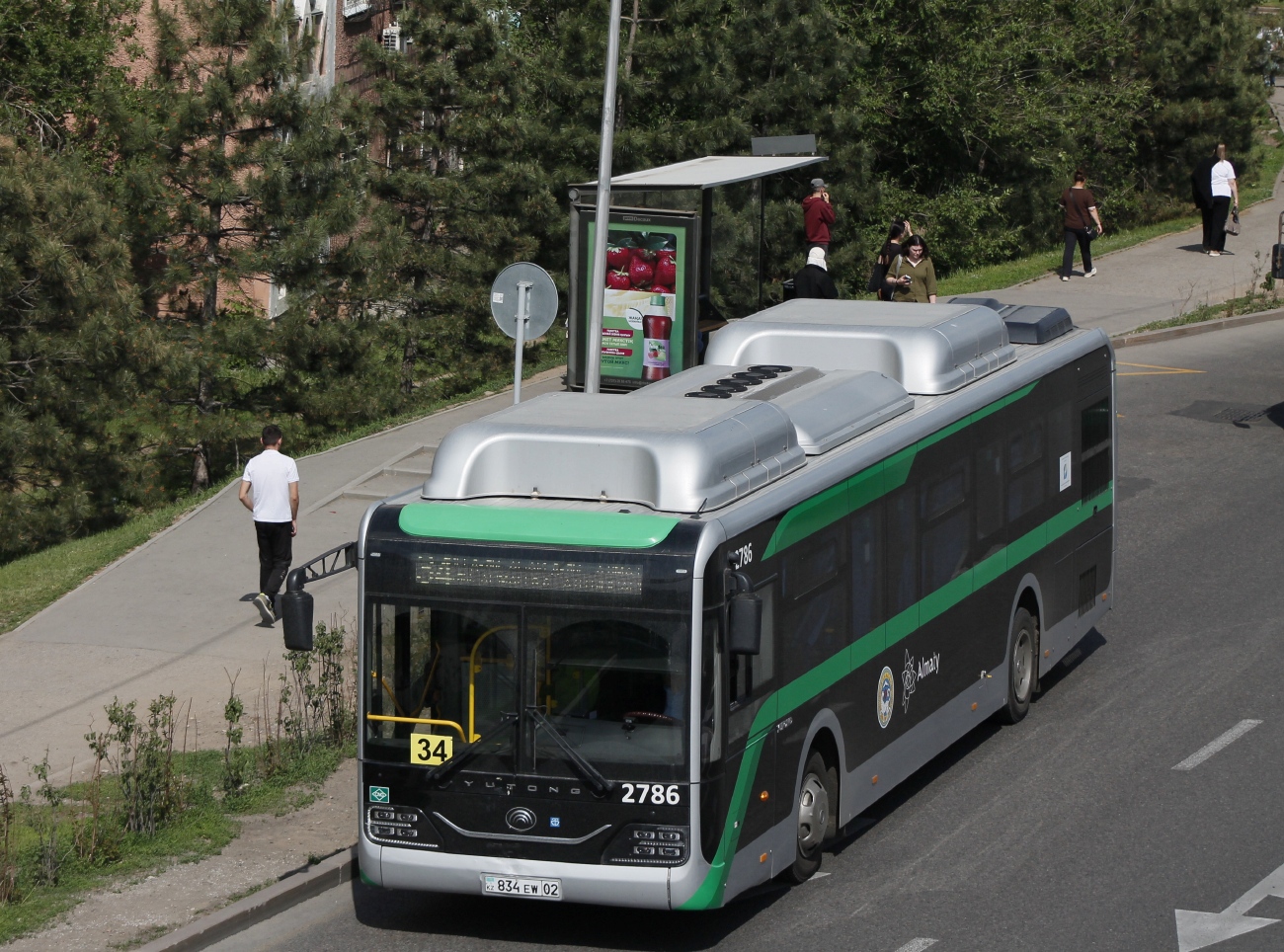 Алматы, Yutong ZK6126HG (QazTehna) № 2786