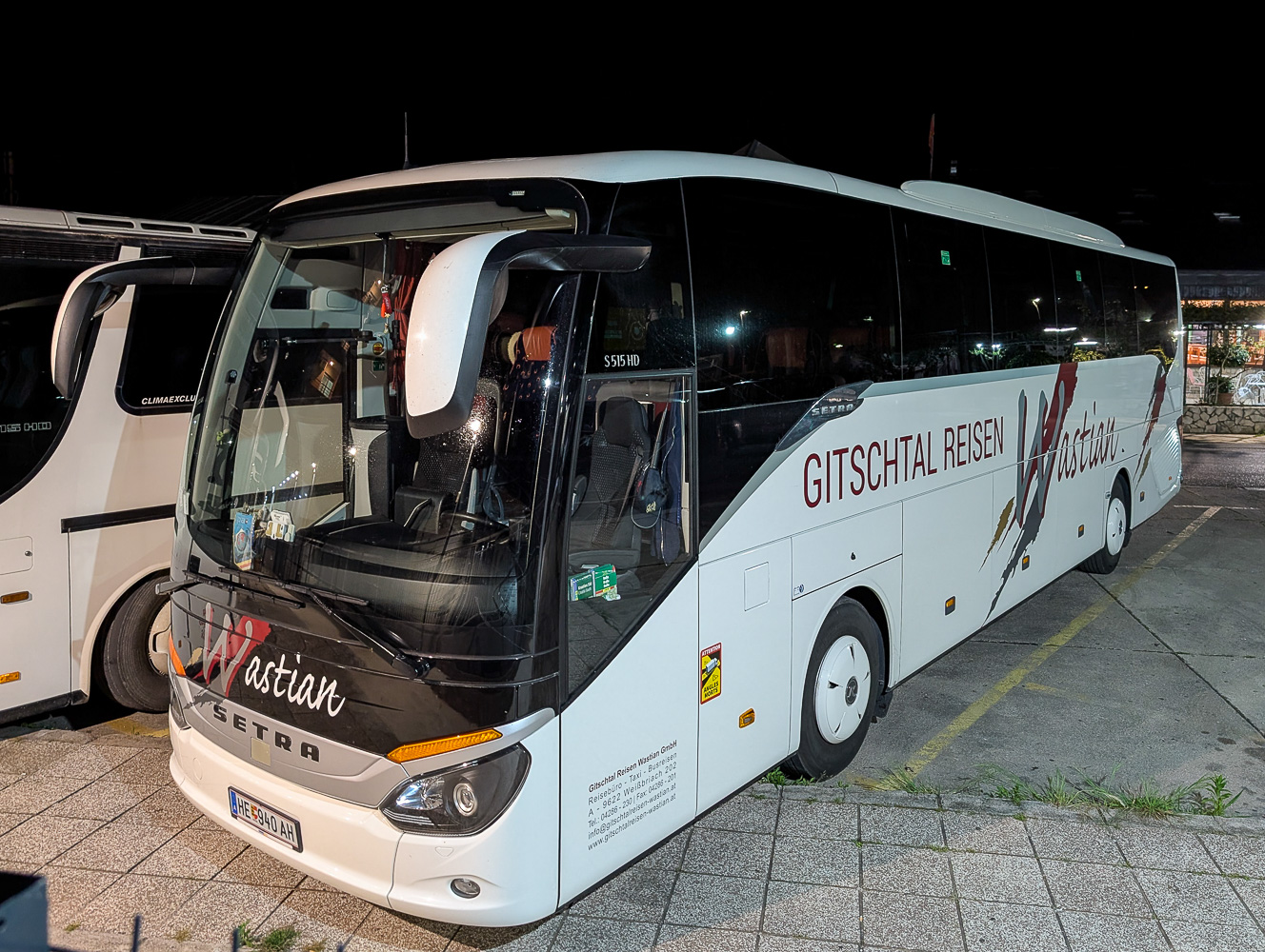 Австрия, Setra S515HD № HE 940 AH
