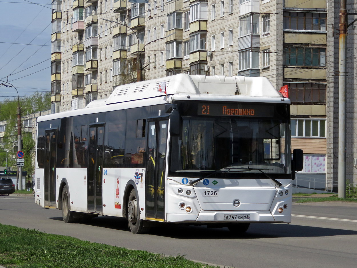 Кировская область, ЛиАЗ-5292.67 (CNG) № В 747 ХН 43
