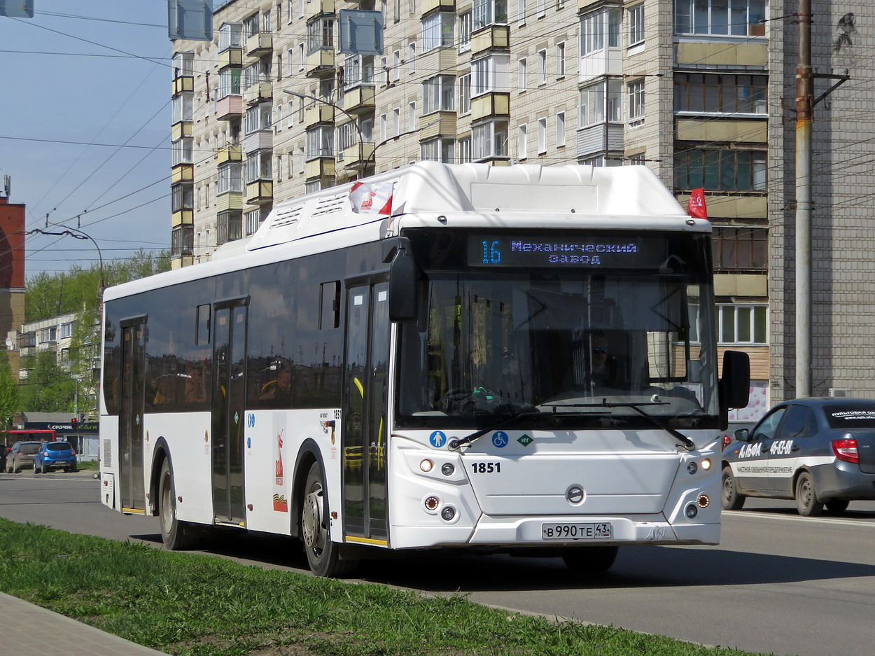 Кировская область, ЛиАЗ-5292.67 (CNG) № х851