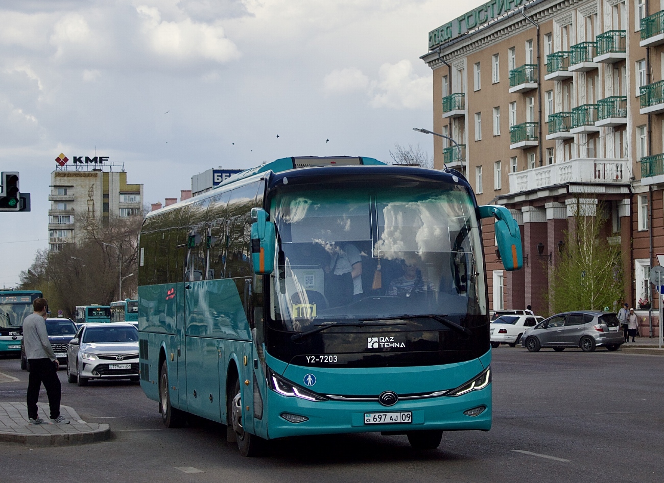 Карагандинская область, Yutong C12 (ZK6127HQ, QazTehna) № Y2-7203