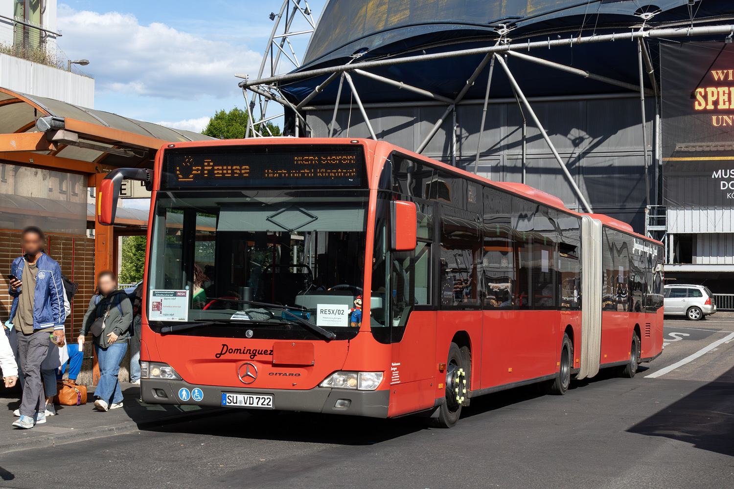 Северный Рейн-Вестфалия, Mercedes-Benz O530G Citaro facelift G № 22; Северный Рейн-Вестфалия — SEV · Linker Rhein · 02.05.2025 — 19.05.2025