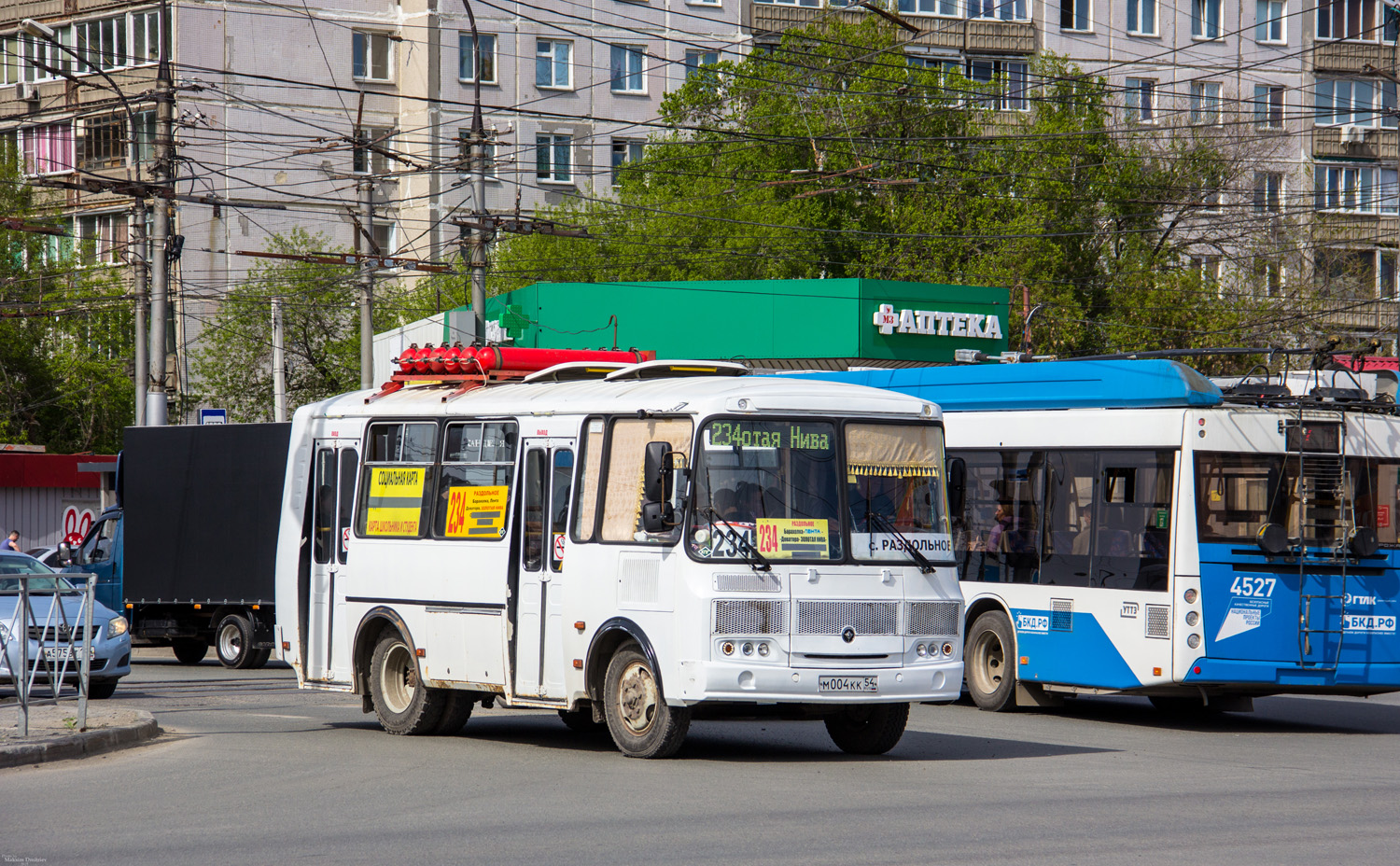 Новосибирская область, ПАЗ-32054 № М 004 КК 54