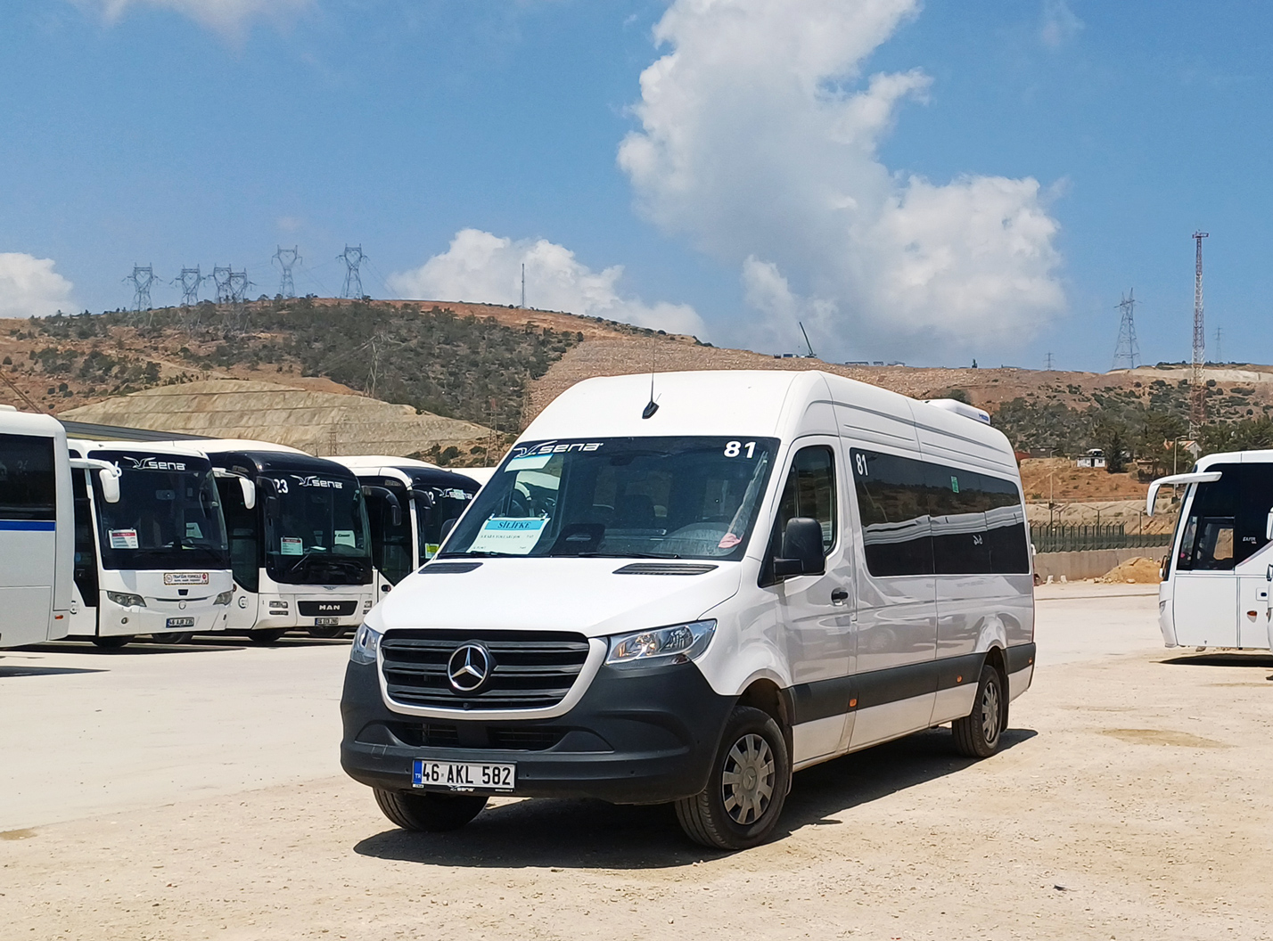 Турция, Mercedes-Benz Sprinter W907 417CDI № 81