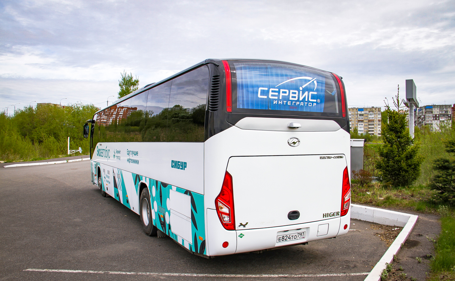 Томская область, Higer KLQ6121LTQC № Е 824 ТО 797