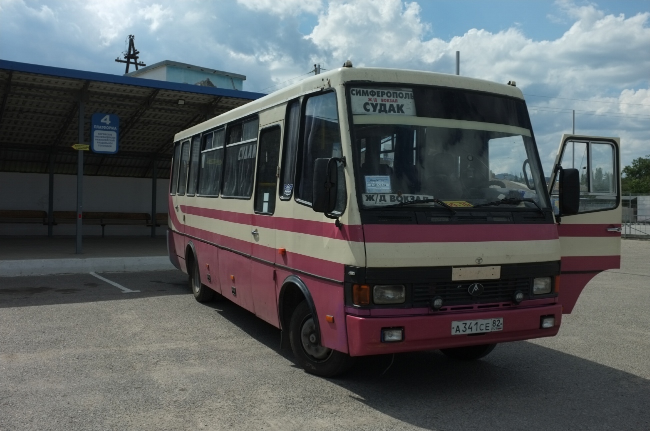 Республика Крым, БАЗ-А079.23 "Мальва" № А 341 СЕ 82