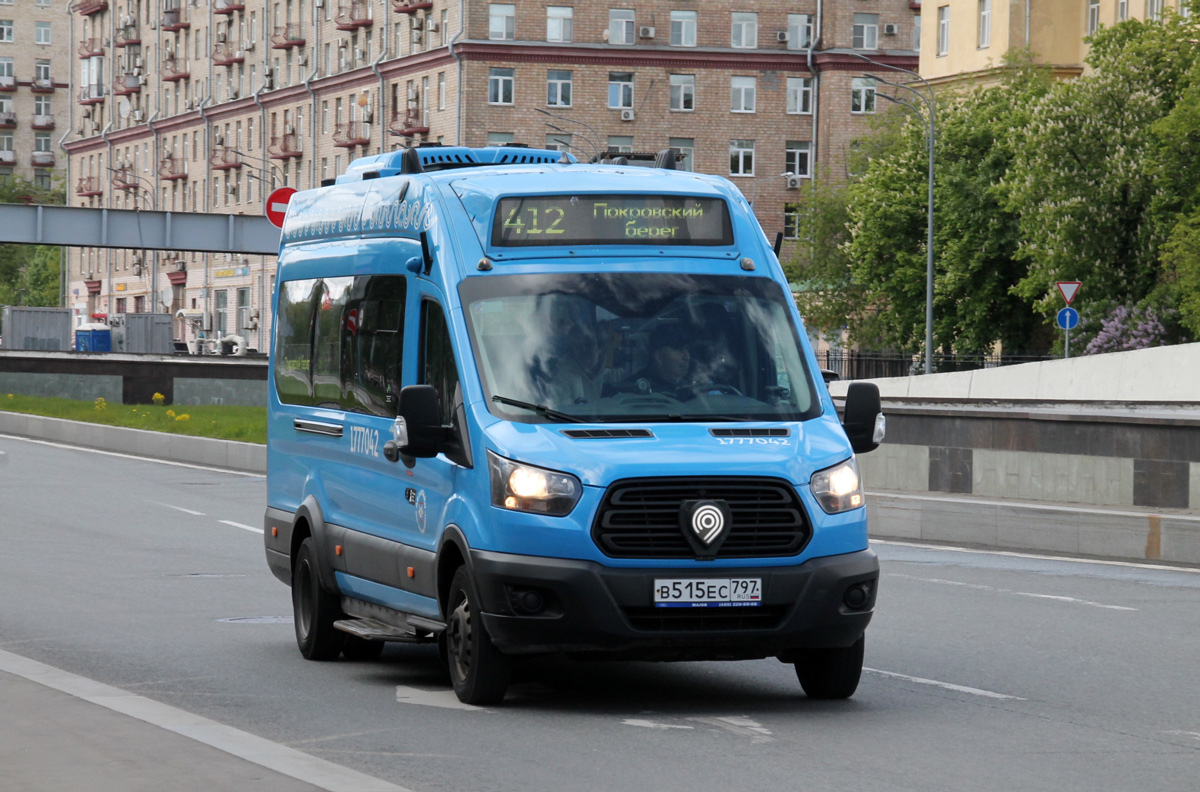 Москва, Нижегородец-222708 (Ford Transit FBD) № 1777042