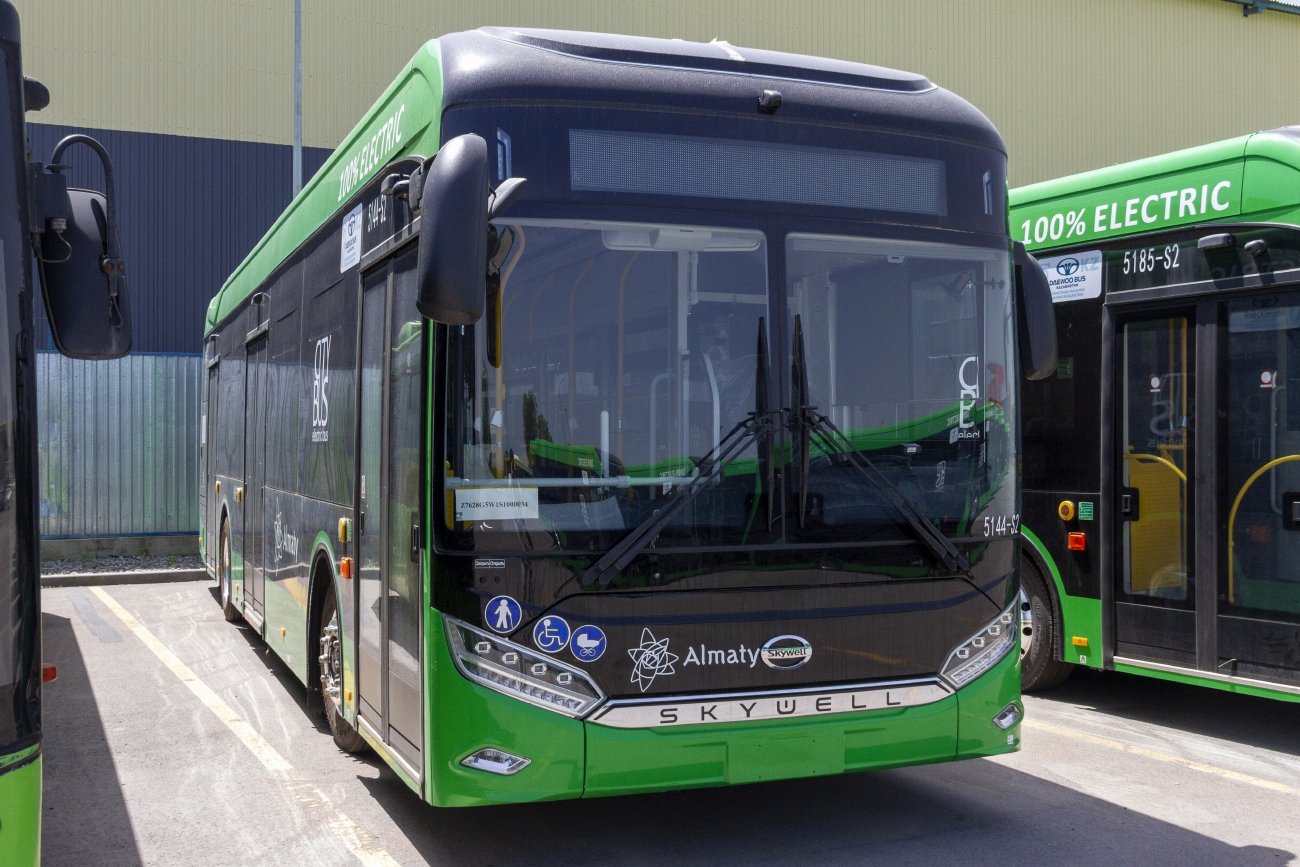 Алматы, Skywell NJL6128BEV (СемАЗ) № 5144-S2