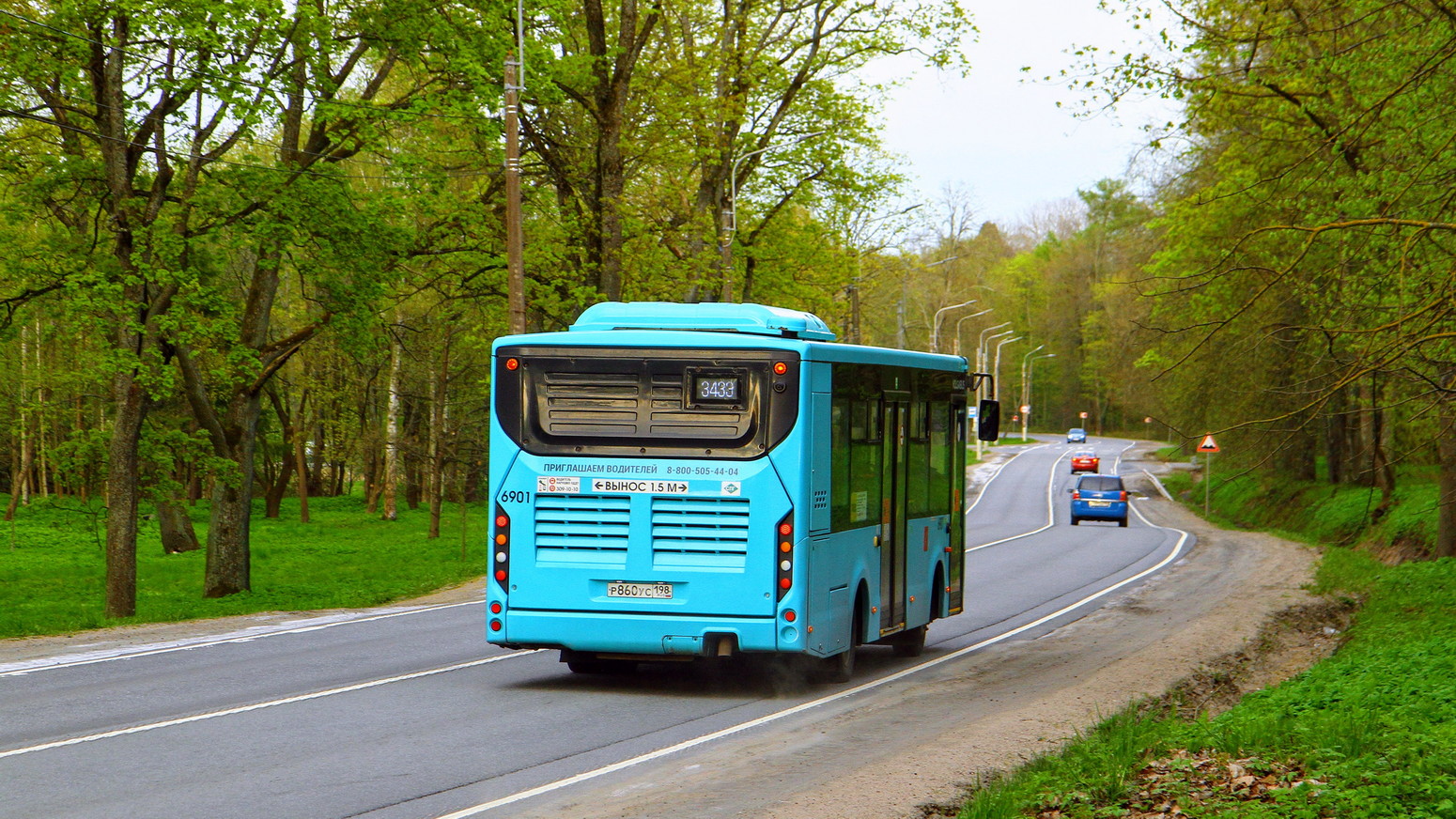 Санкт-Петербург, Volgabus-4298.G4 (LNG) № 6901