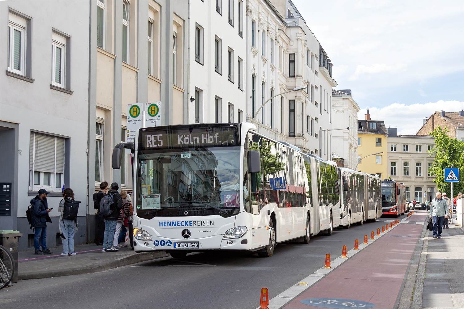 Северный Рейн-Вестфалия, Mercedes-Benz Citaro C2 G № OE-XH 548; Северный Рейн-Вестфалия — SEV · Linker Rhein · 02.05.2025 — 19.05.2025