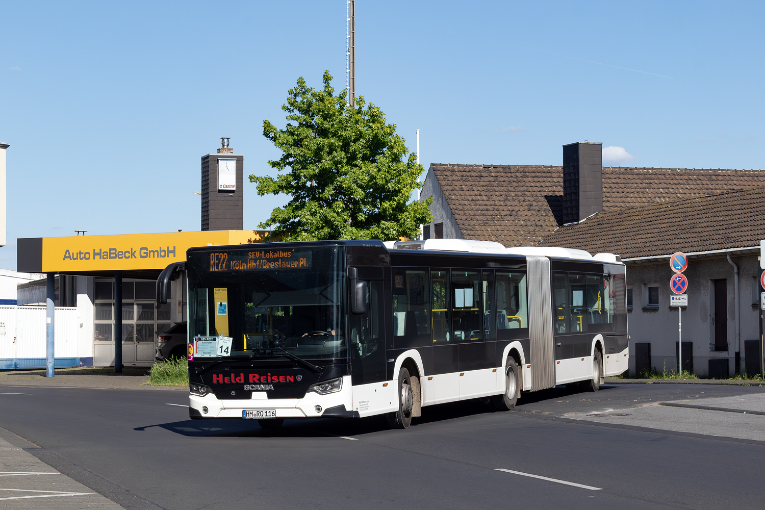 Нижняя Саксония, Scania Citywide LFA II 17.9 № HM-RQ 116; Северный Рейн-Вестфалия — SEV · Linker Rhein · 02.05.2025 — 19.05.2025