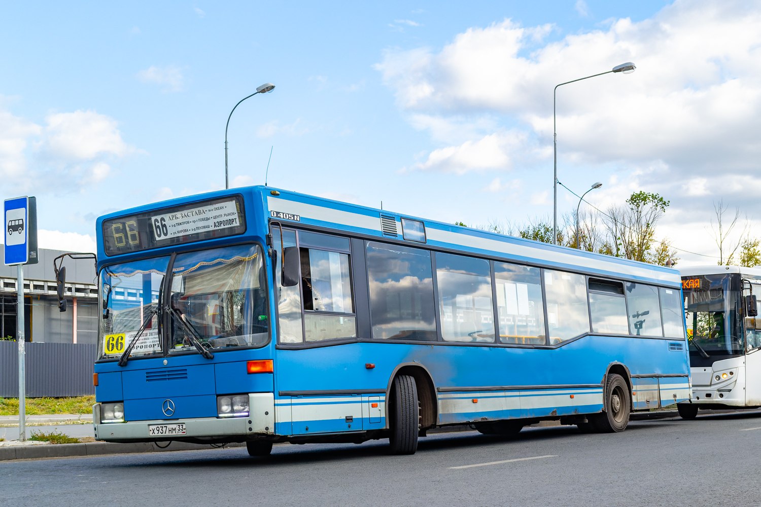 Пензенская область, Mercedes-Benz O405N2 № Х 937 НМ 33