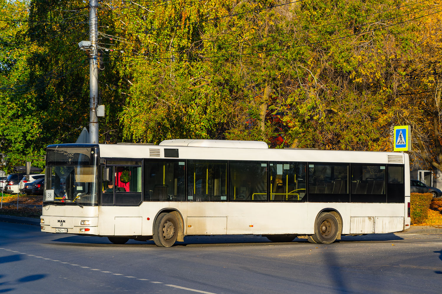Пензенская область, MAN A21 NL313 № С 962 НУ 58